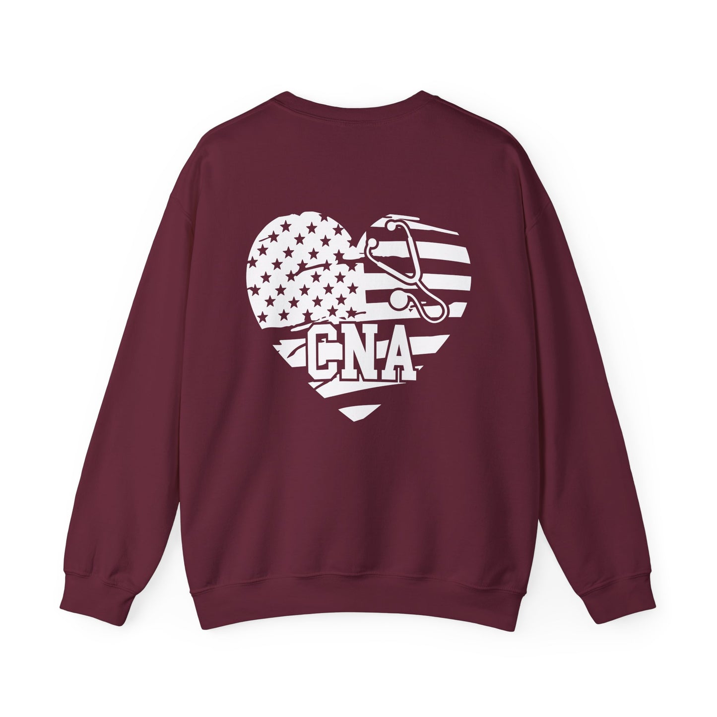 CNA Heart Flag Sweatshirt