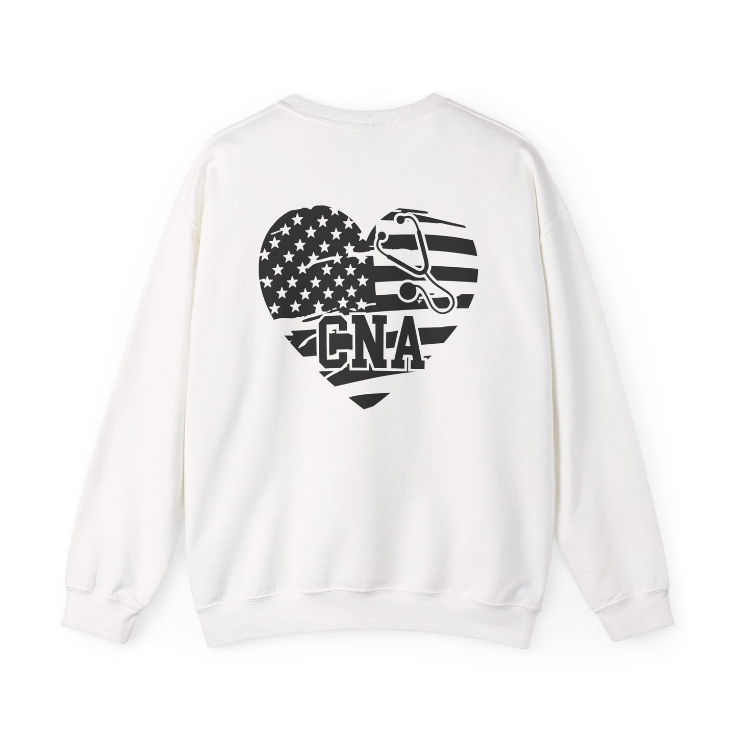 CNA Heart Unisex Sweatshirt - Certified Nursing Assistant Gift Idea