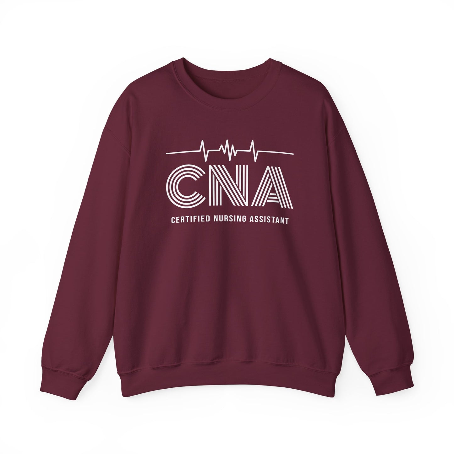 CNA Crewneck Sweatshirt, Nursing Assistant Gift, Medical Apparel