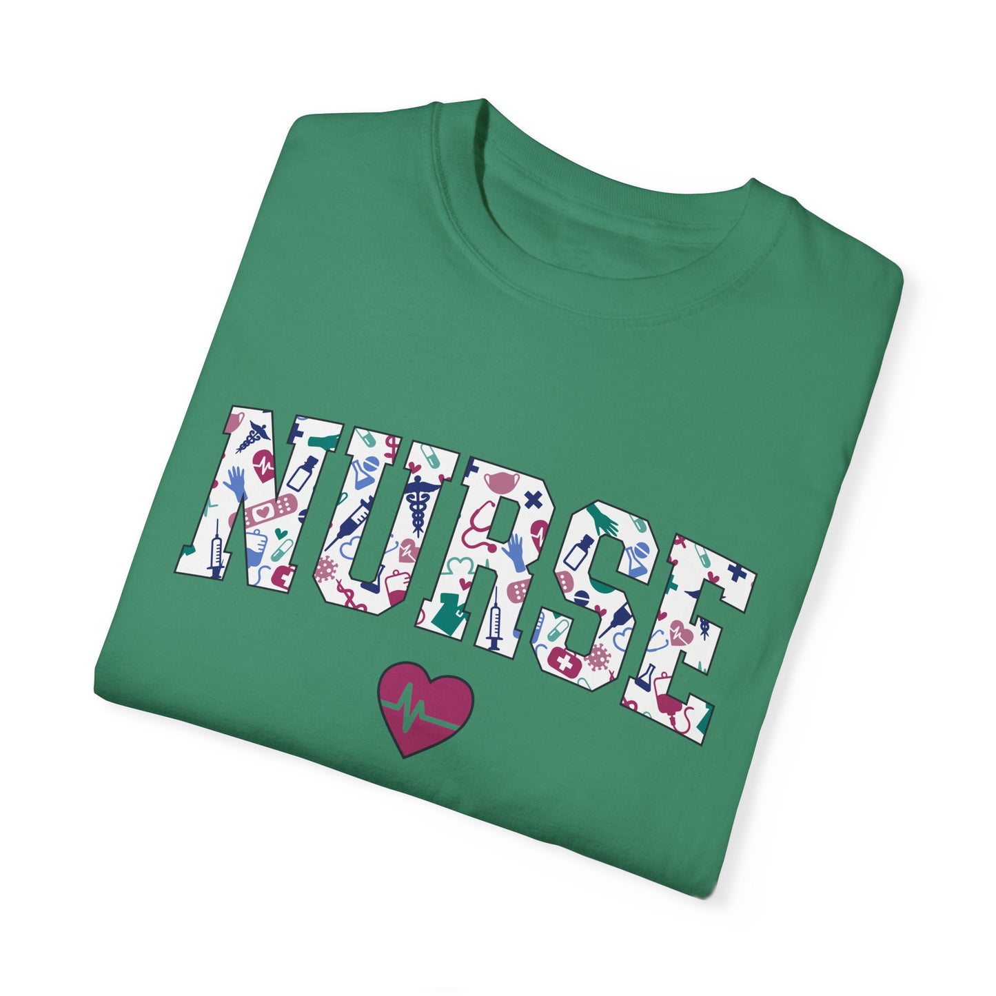 Nurse-Themed Unisex Garment-Dyed T-Shirt