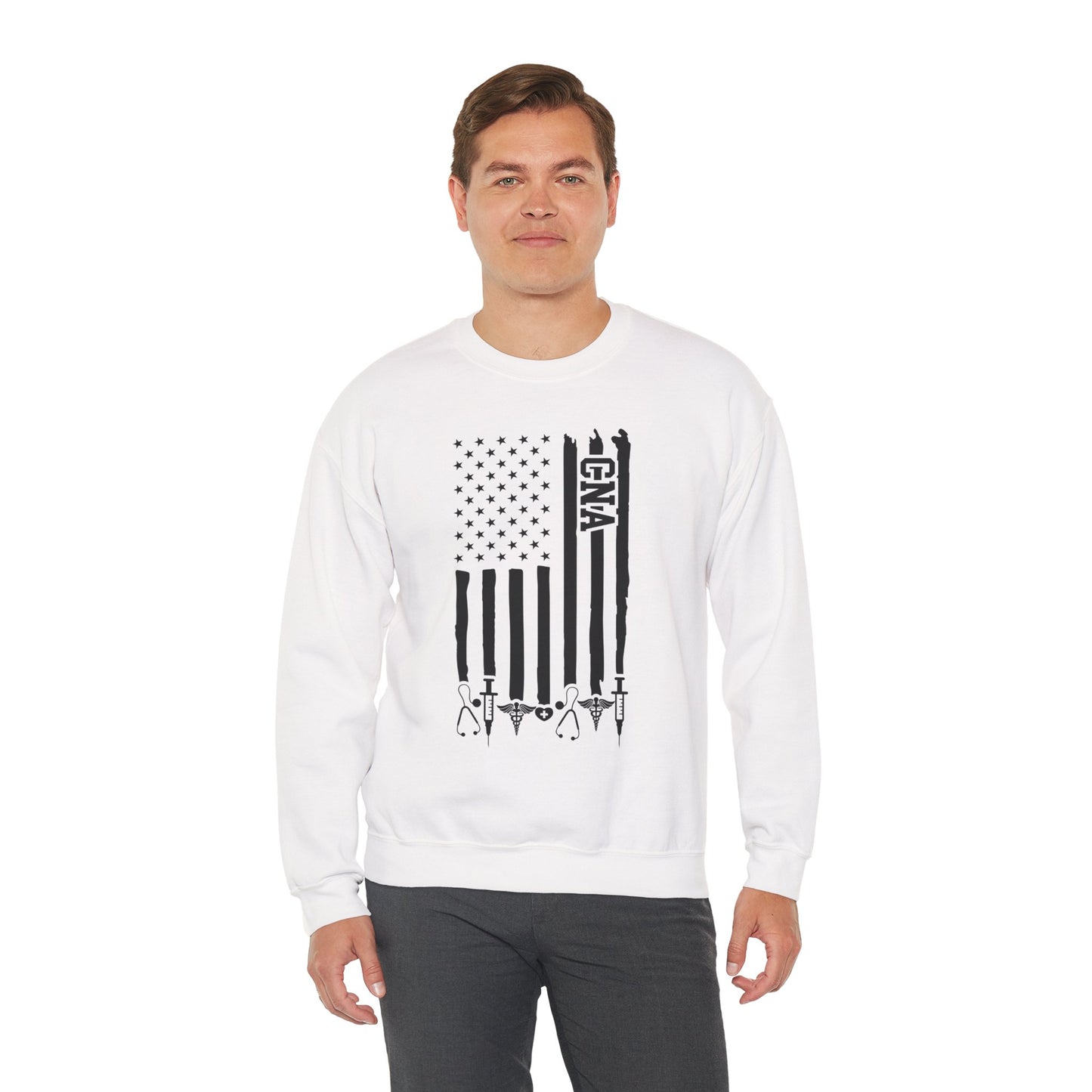 CNA Patriotic Sword Crewneck Sweatshirt