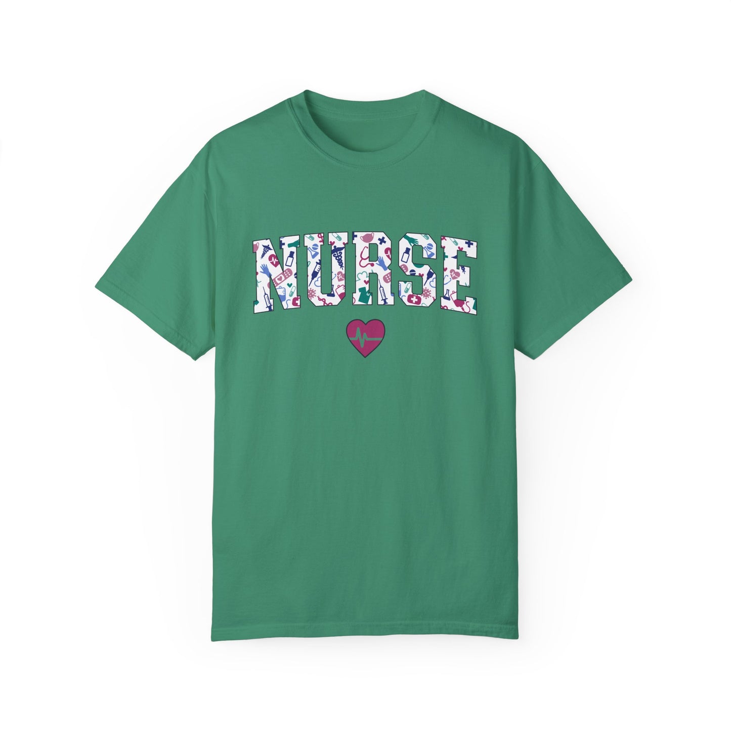Nurse-Themed Unisex Garment-Dyed T-Shirt