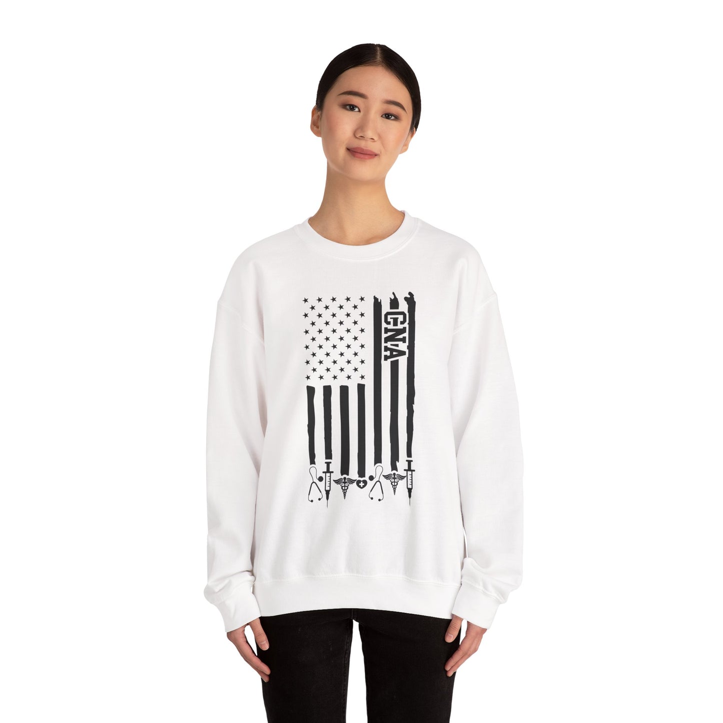 CNA Patriotic Sword Crewneck Sweatshirt
