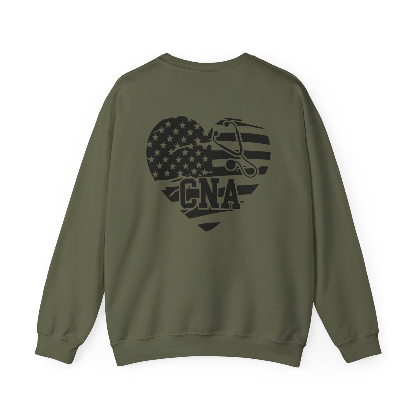 CNA Heart Unisex Sweatshirt - Certified Nursing Assistant Gift Idea