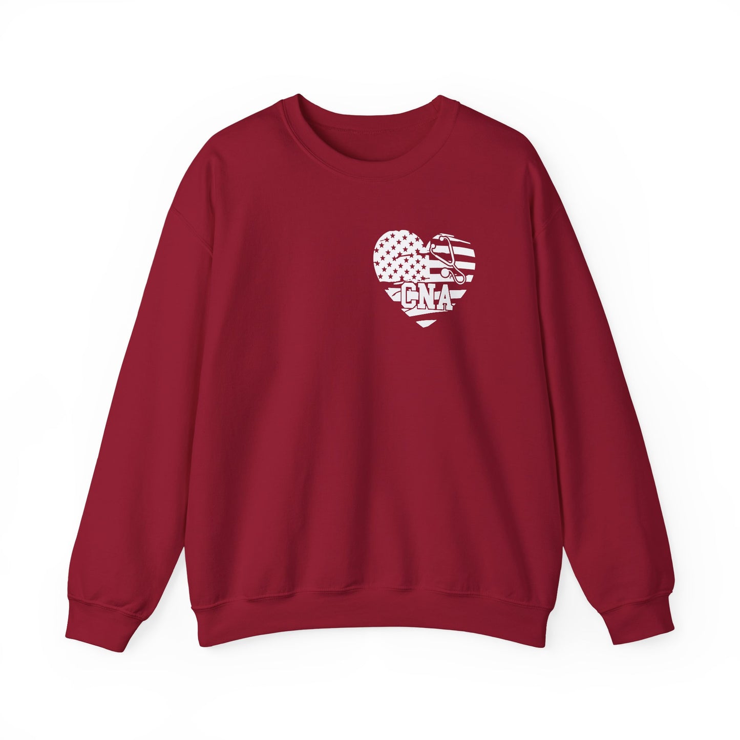 CNA Heart Flag Sweatshirt