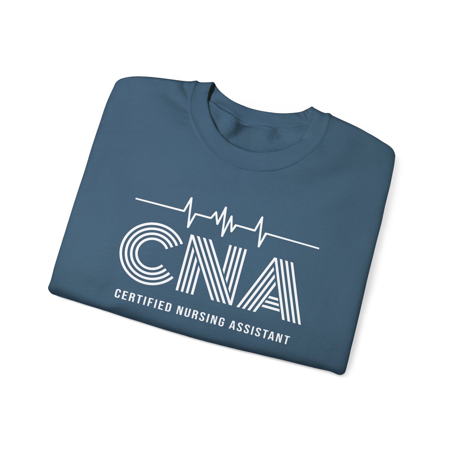 CNA Crewneck Sweatshirt, Nursing Assistant Gift, Medical Apparel