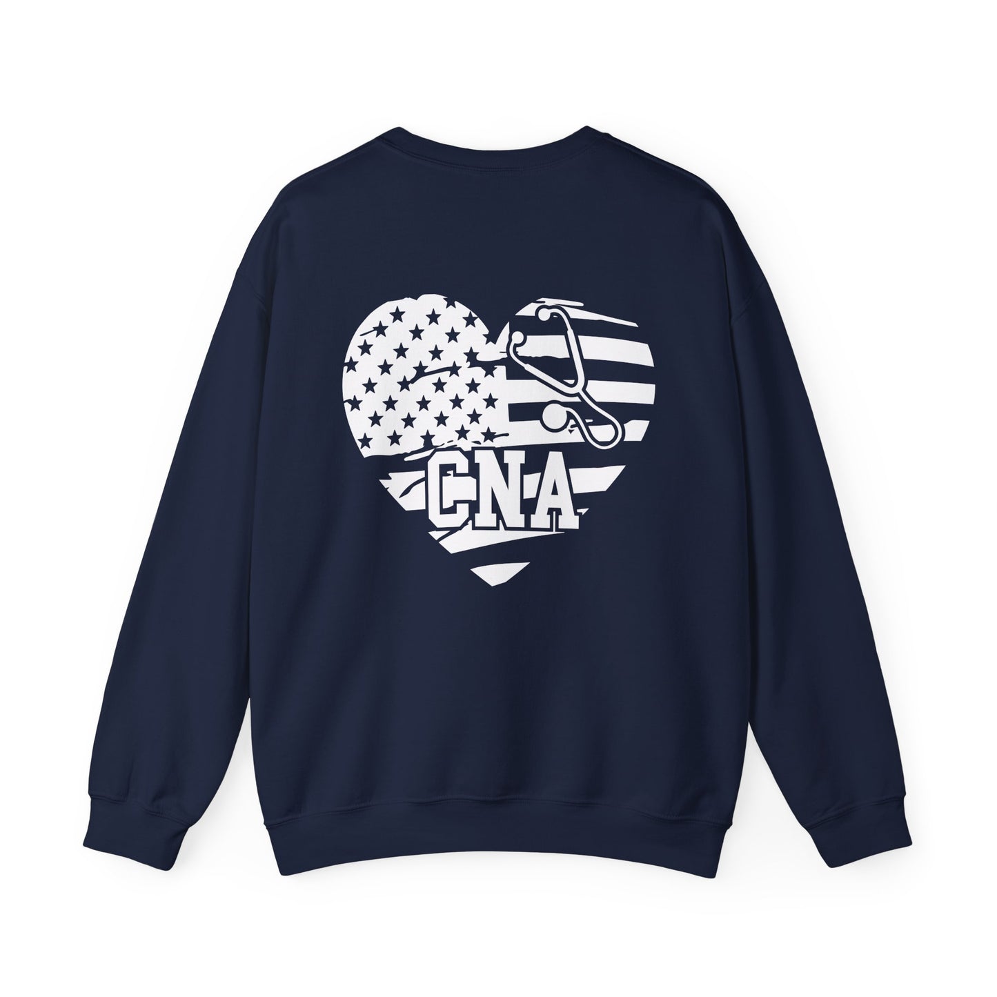 CNA Heart Flag Sweatshirt