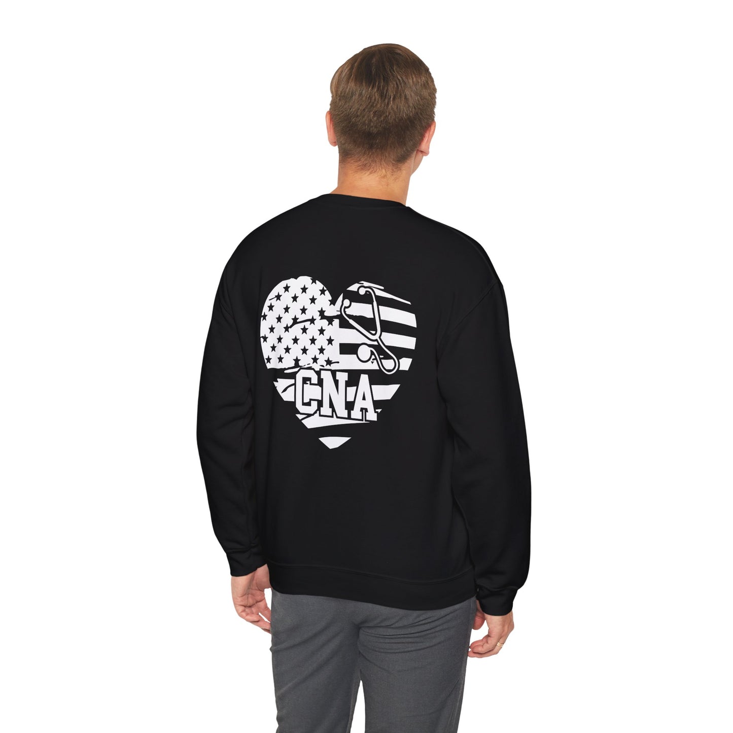 CNA Heart Flag Sweatshirt