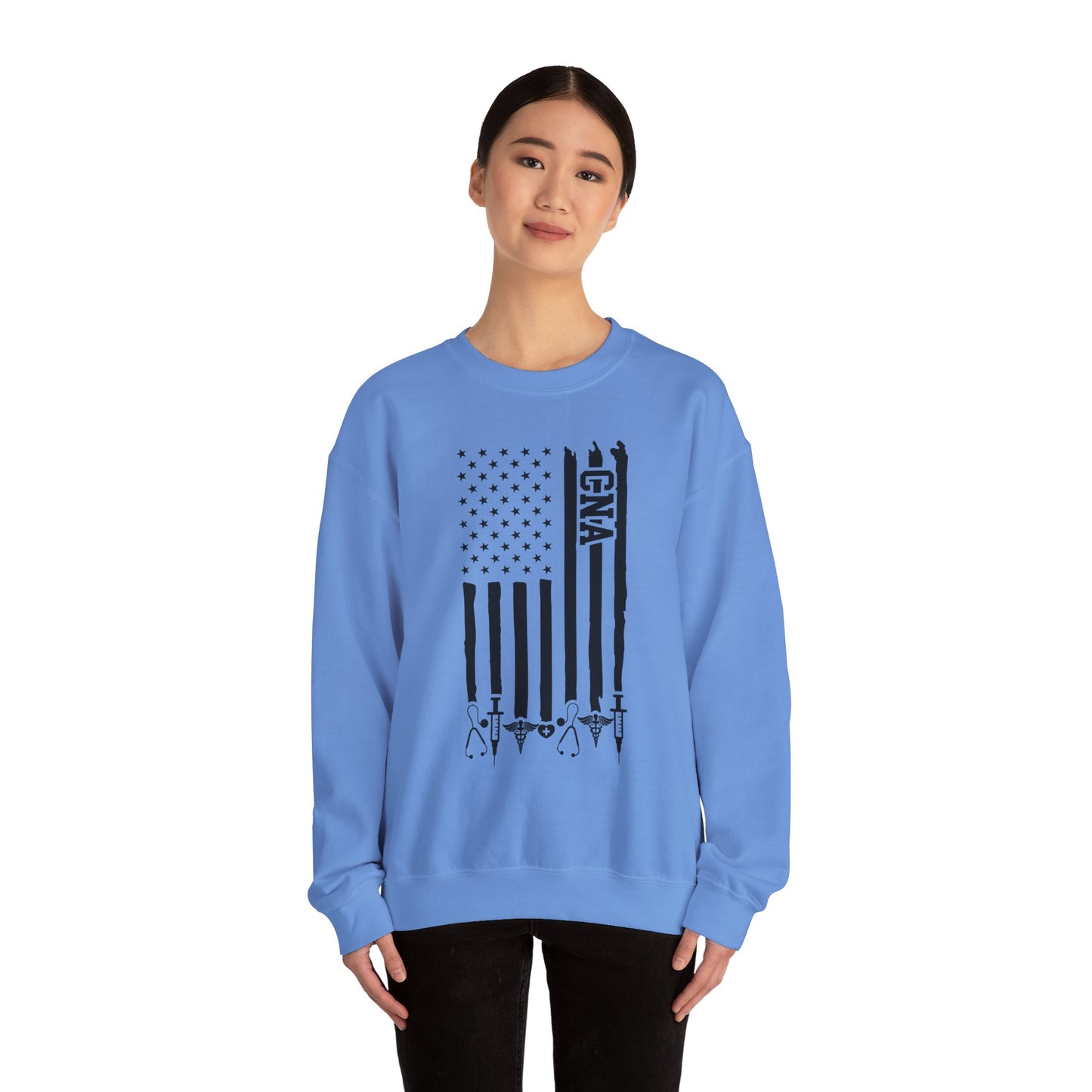 CNA Patriotic Sword Crewneck Sweatshirt