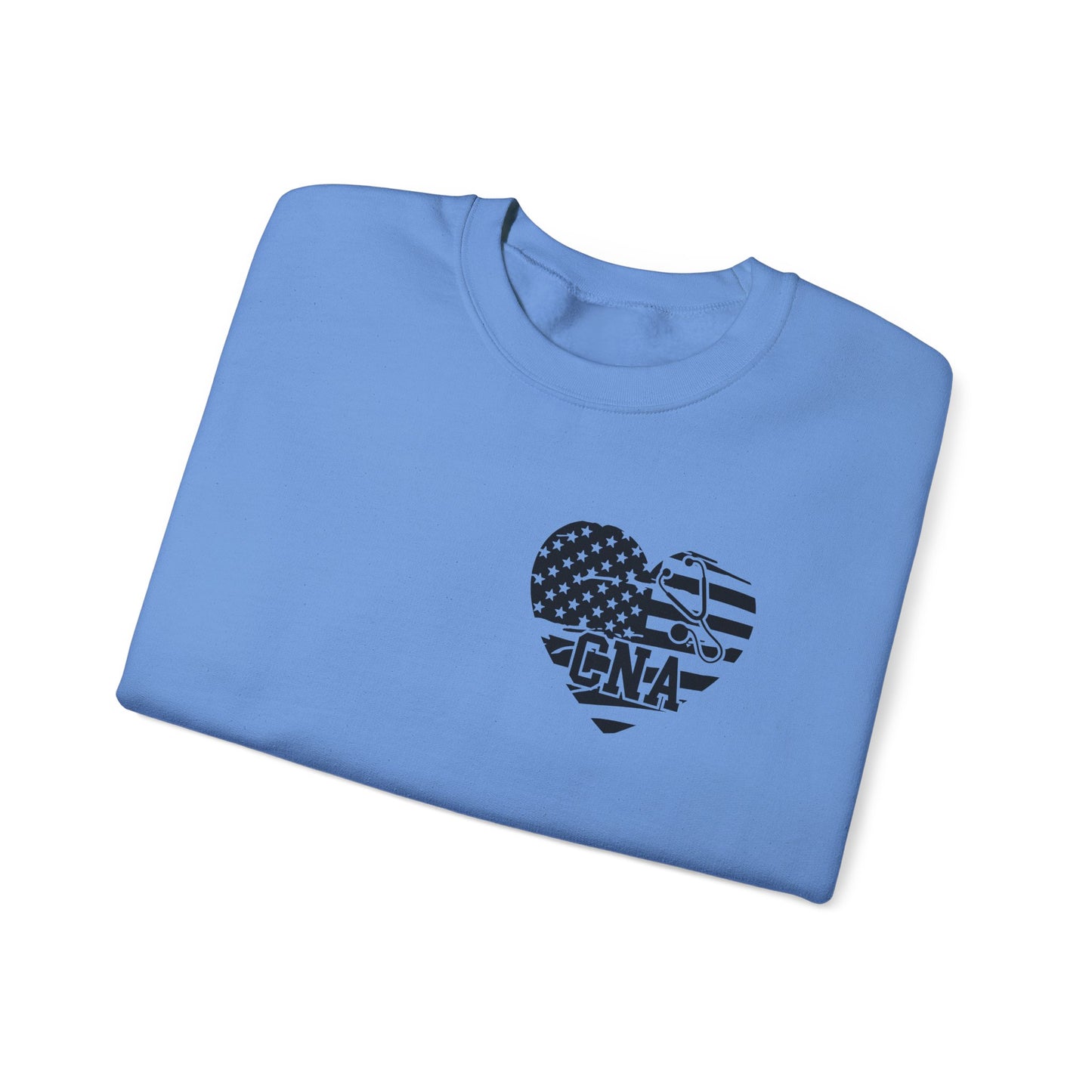 CNA Heart Unisex Sweatshirt - Certified Nursing Assistant Gift Idea