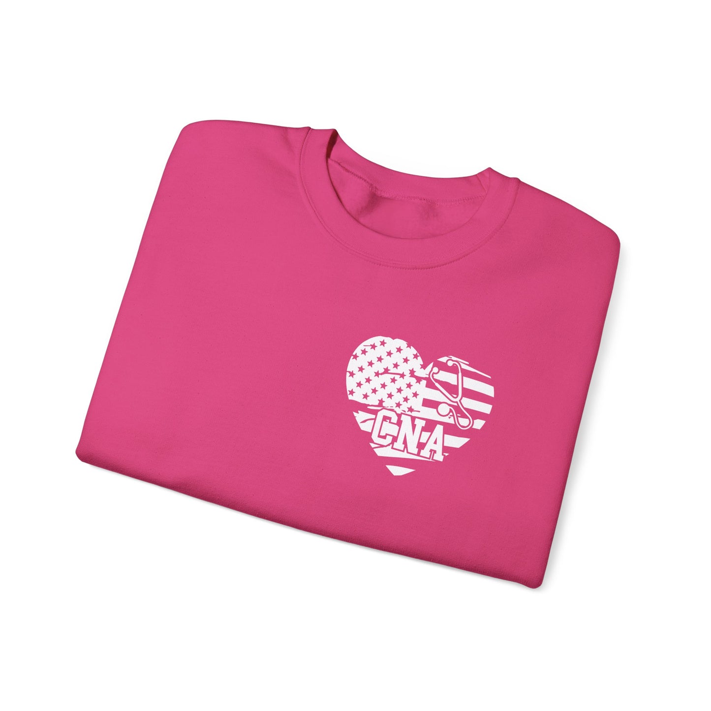 CNA Heart Flag Sweatshirt