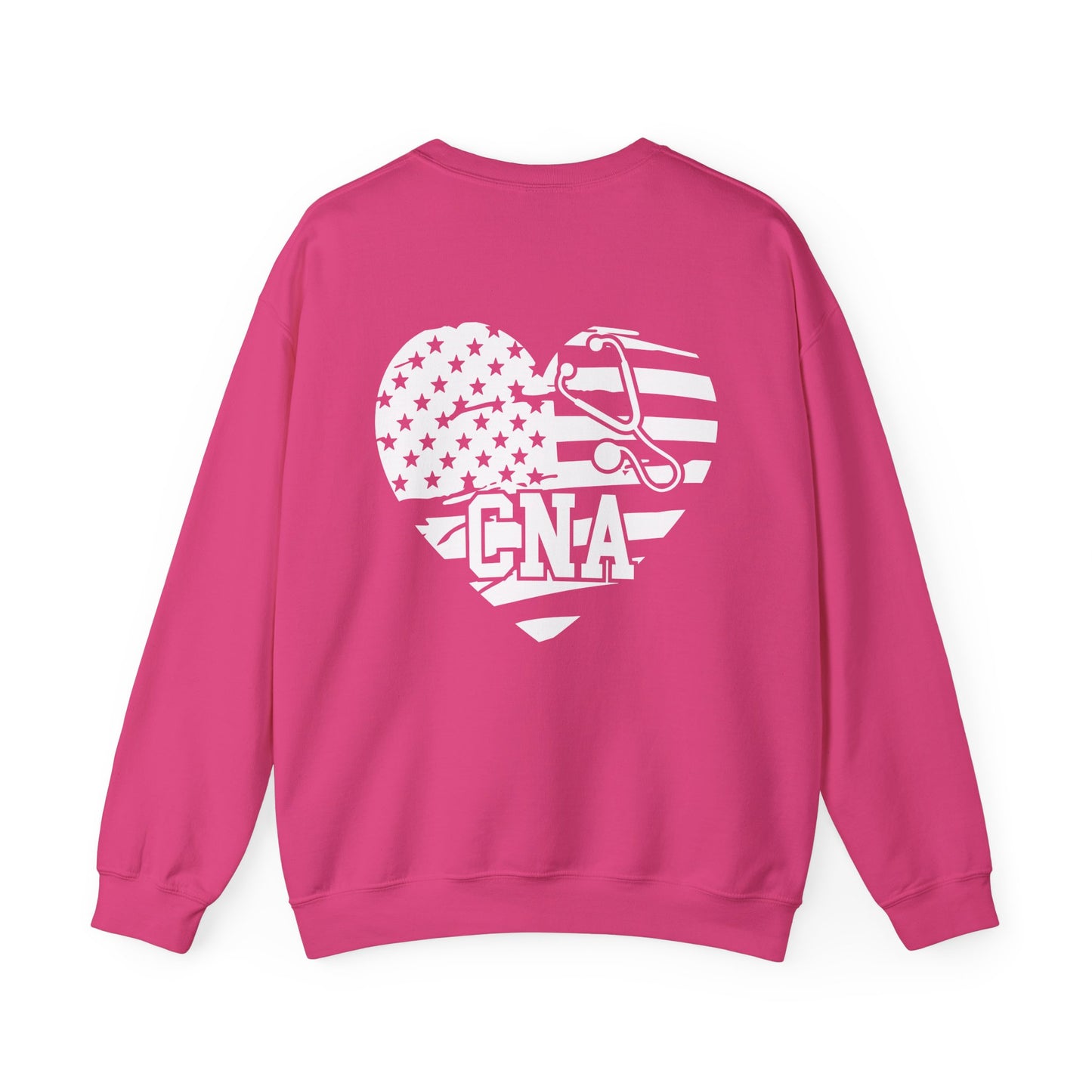 CNA Heart Flag Sweatshirt