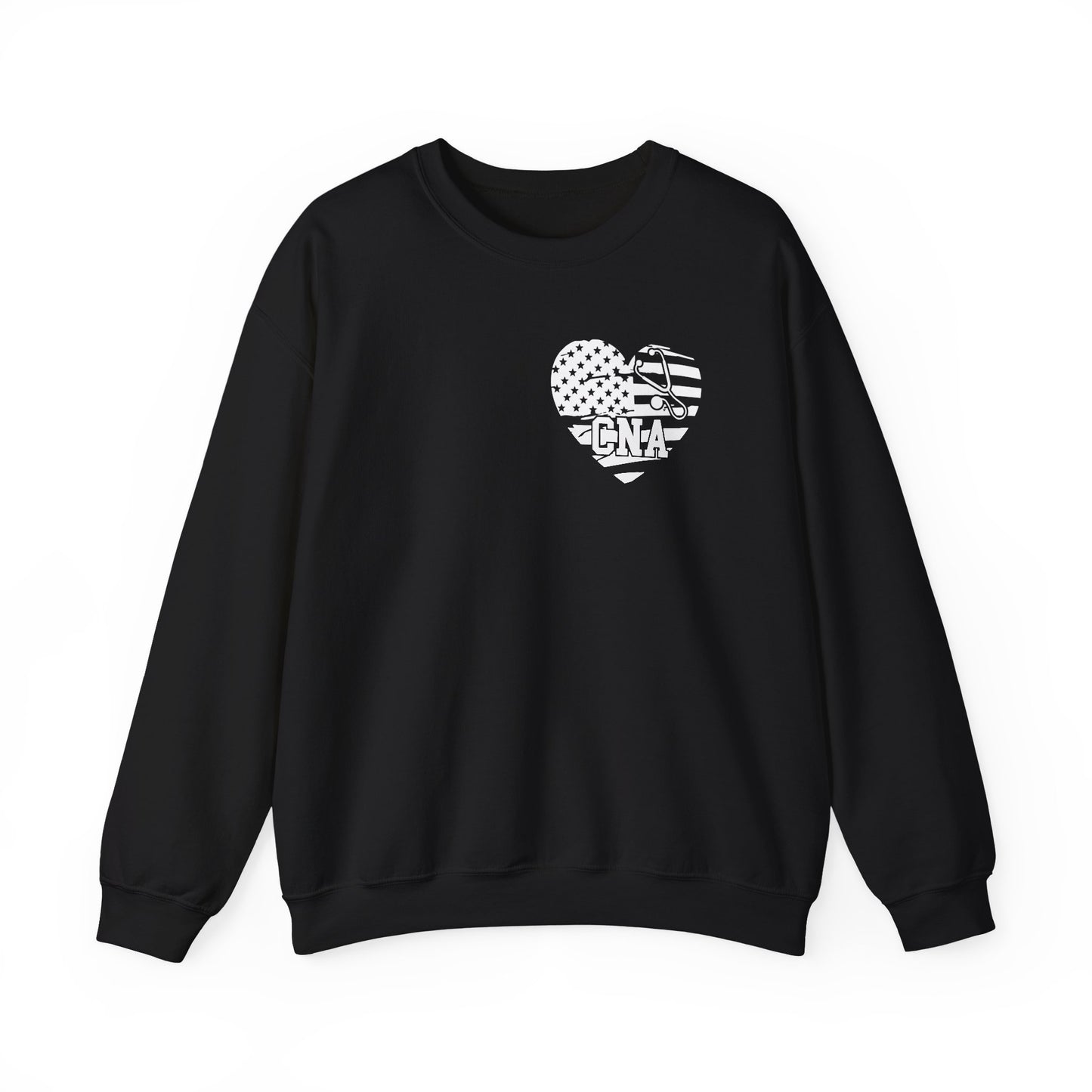 CNA Heart Flag Sweatshirt