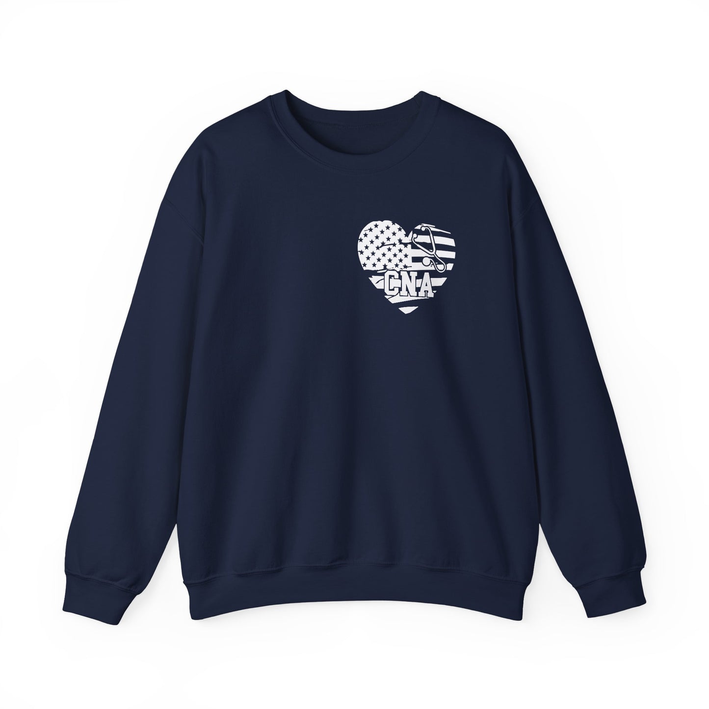 CNA Heart Flag Sweatshirt