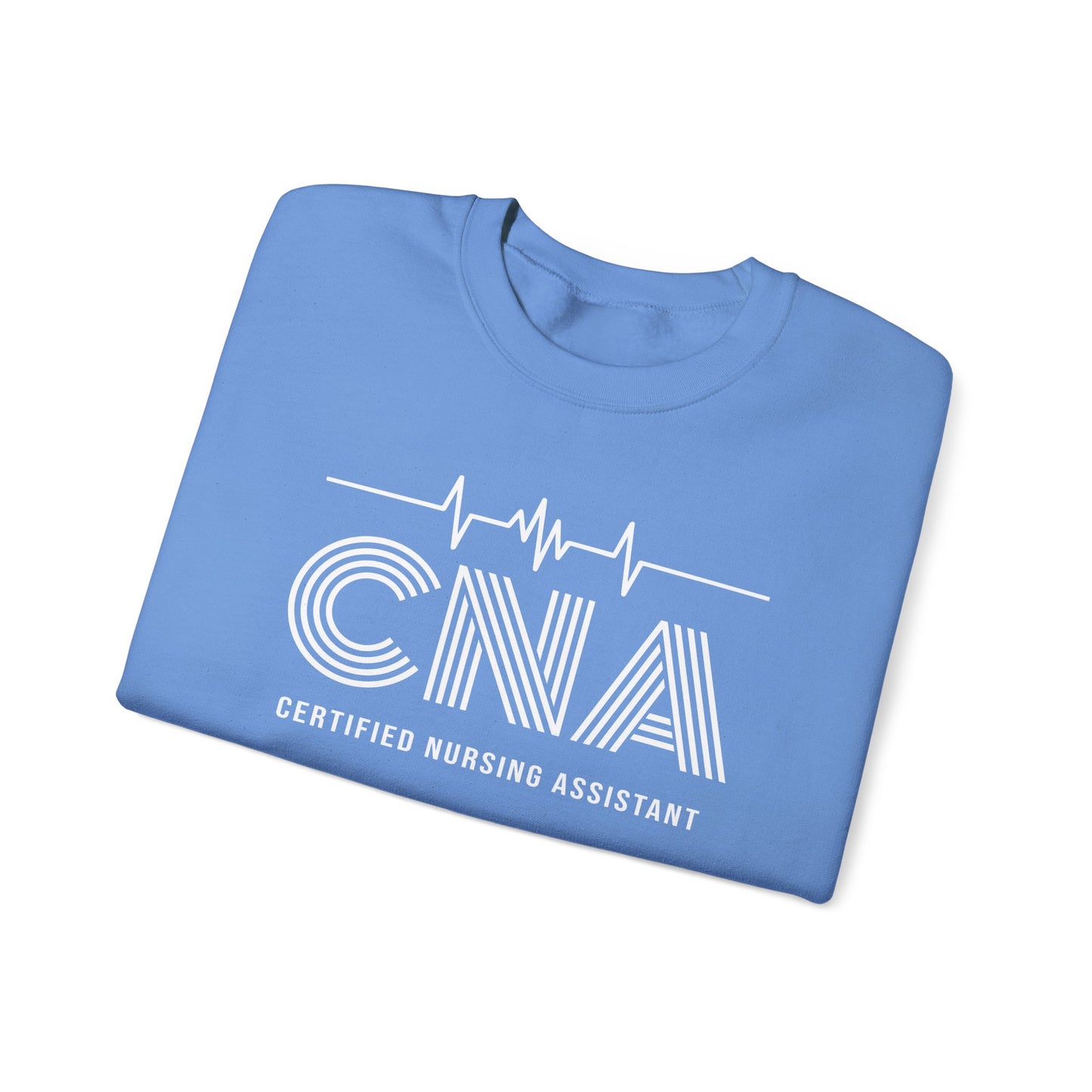 CNA Crewneck Sweatshirt, Nursing Assistant Gift, Medical Apparel