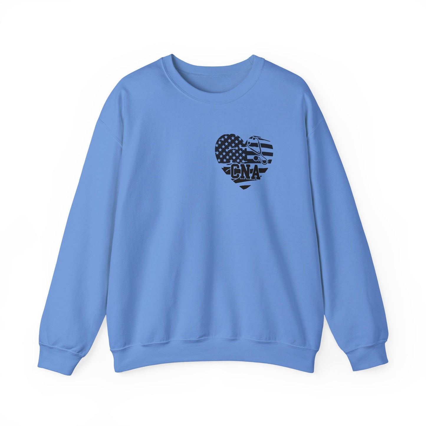 CNA Heart Unisex Sweatshirt - Certified Nursing Assistant Gift Idea