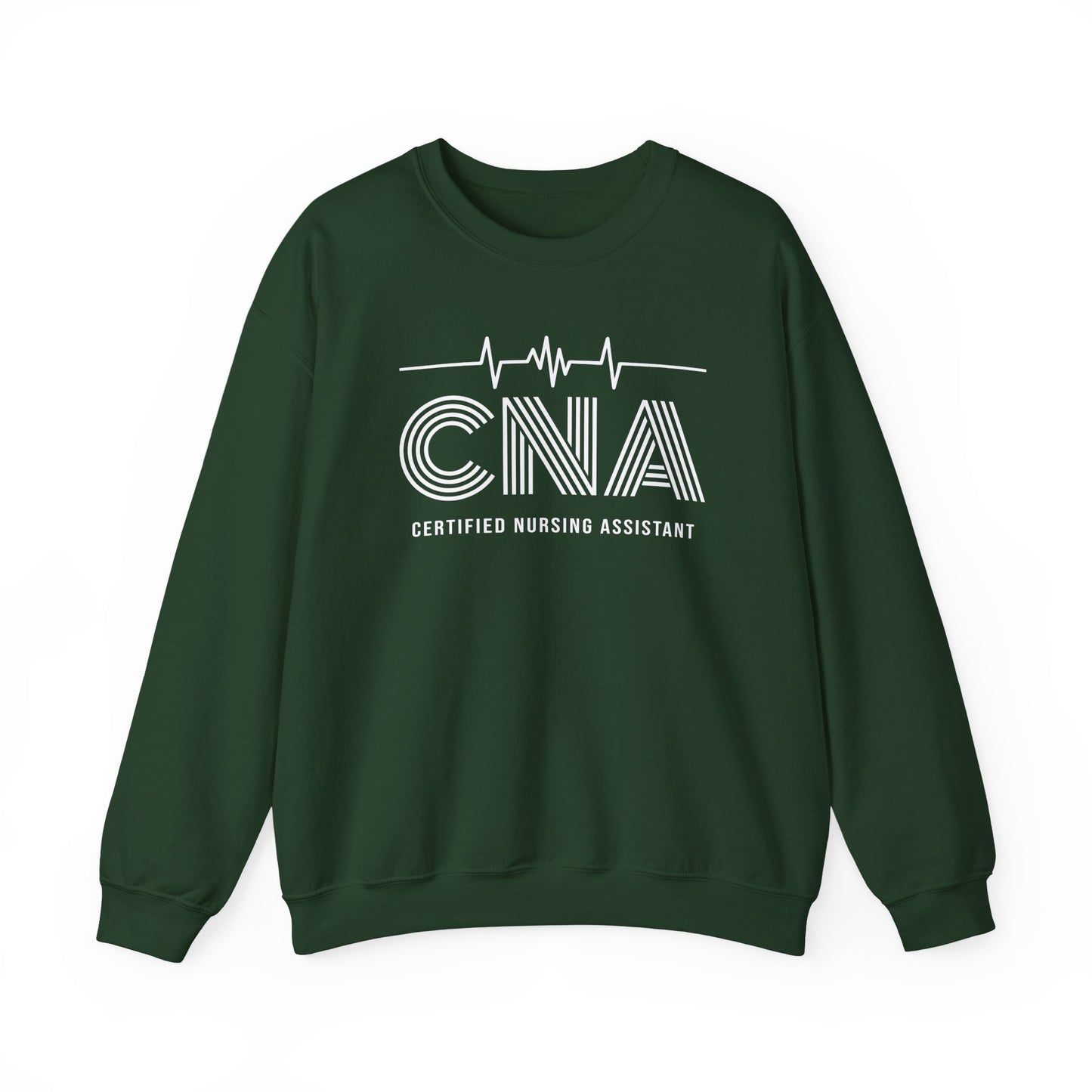 CNA Crewneck Sweatshirt, Nursing Assistant Gift, Medical Apparel