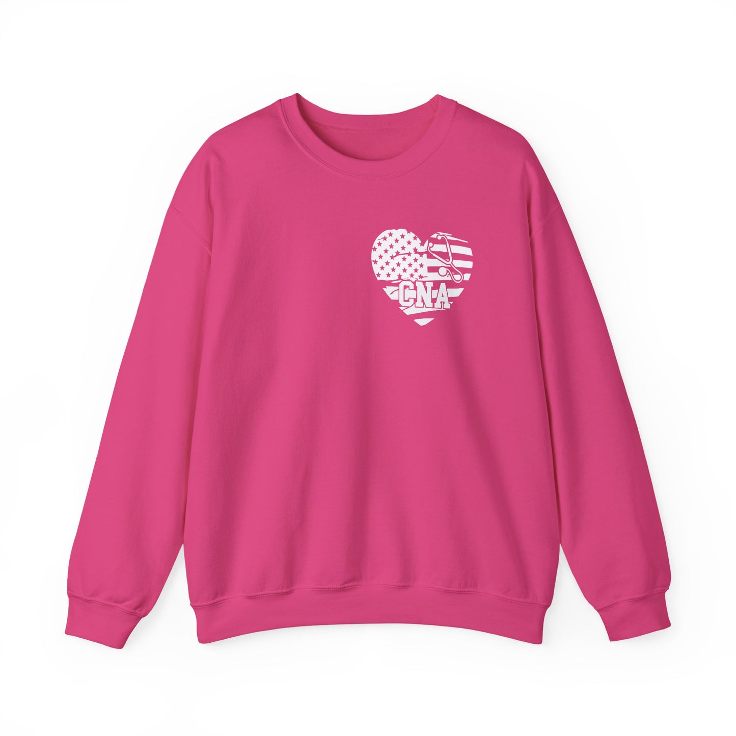 CNA Heart Flag Sweatshirt