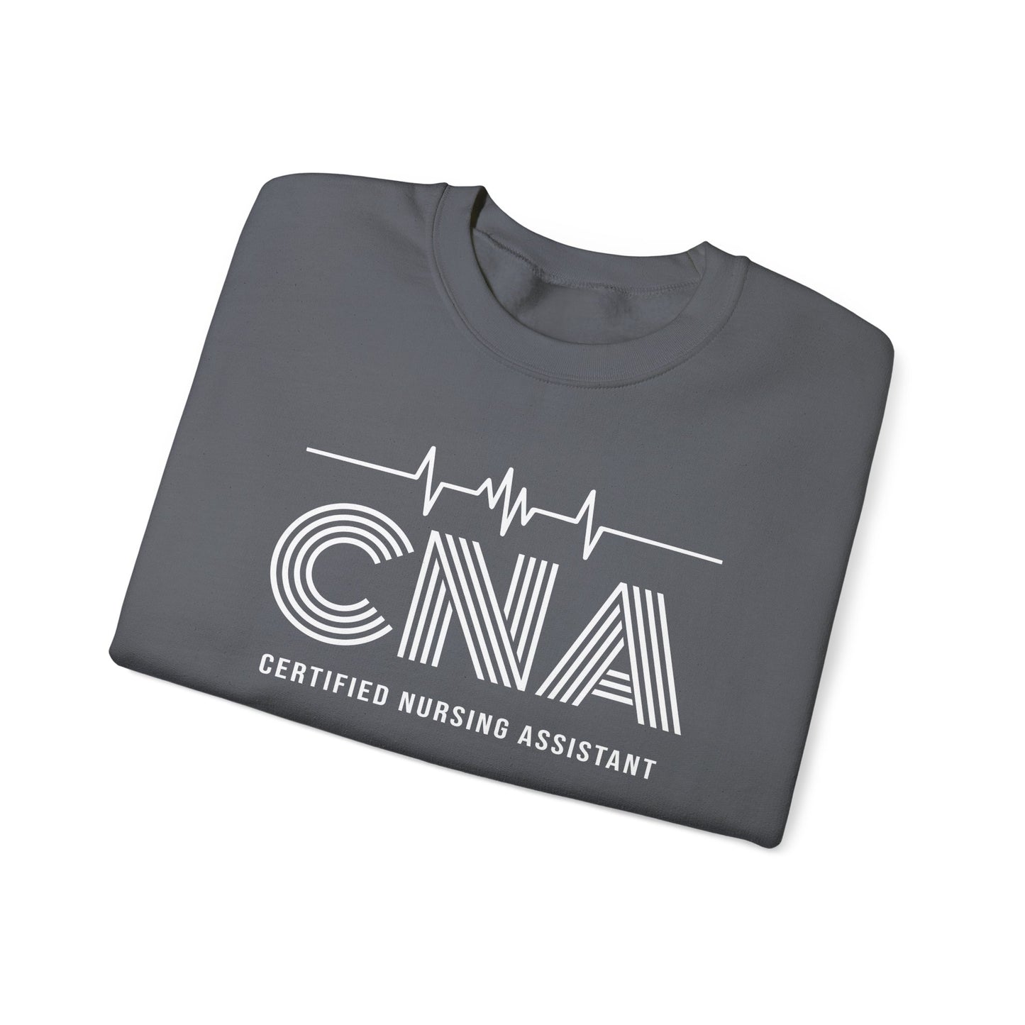 CNA Crewneck Sweatshirt, Nursing Assistant Gift, Medical Apparel