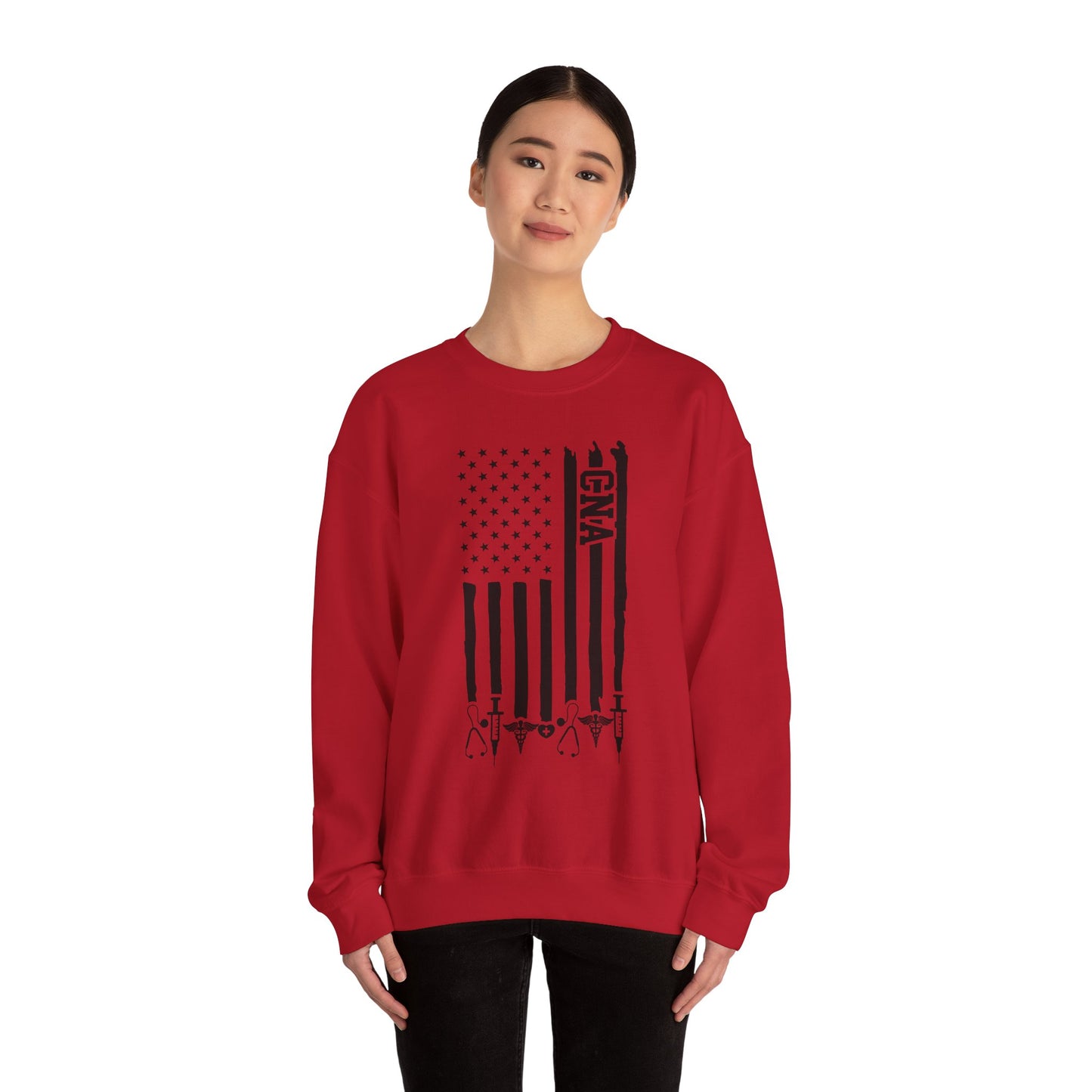 CNA Patriotic Sword Crewneck Sweatshirt