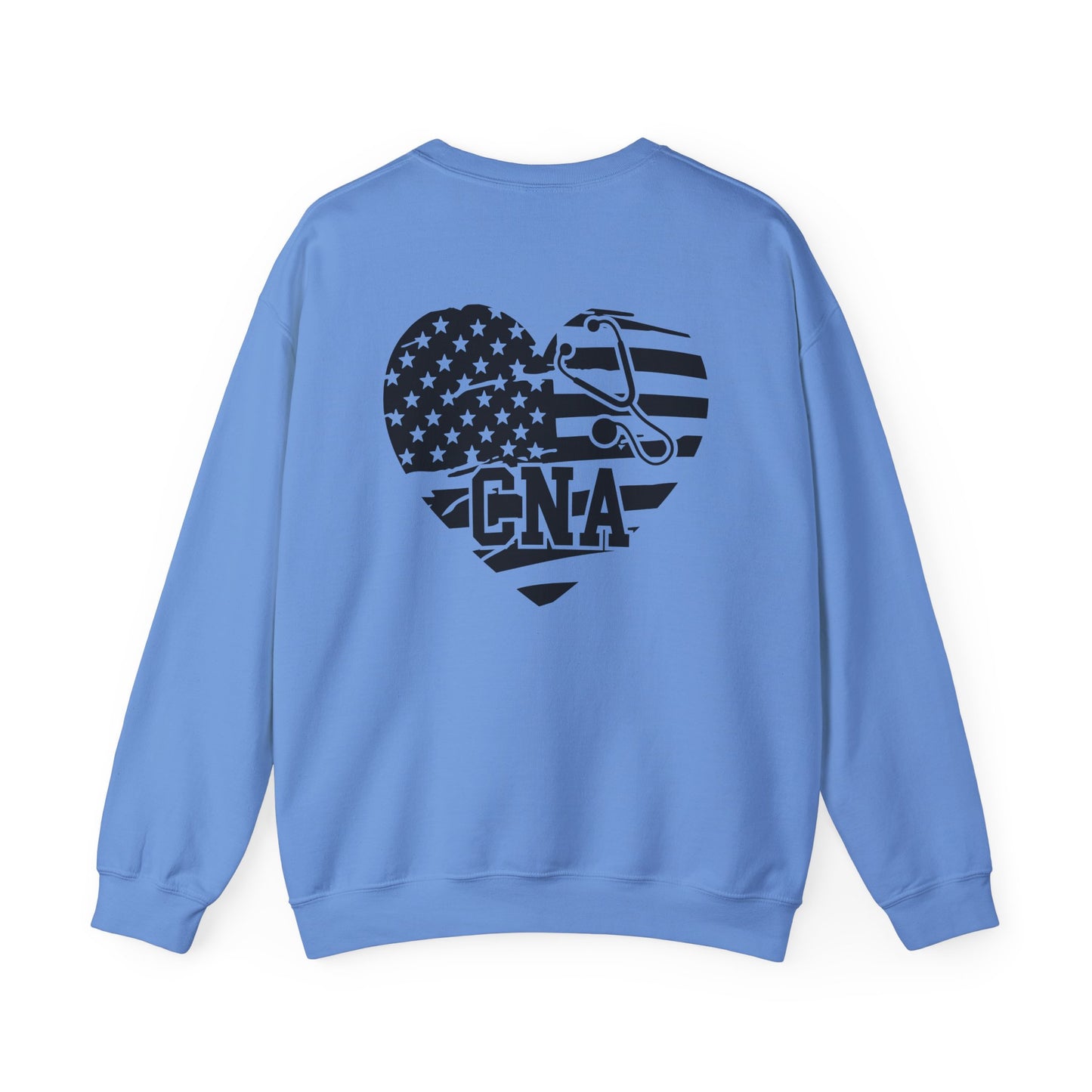 CNA Heart Unisex Sweatshirt - Certified Nursing Assistant Gift Idea