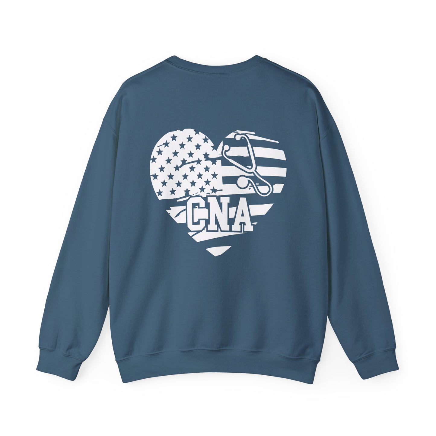 CNA Heart Flag Sweatshirt