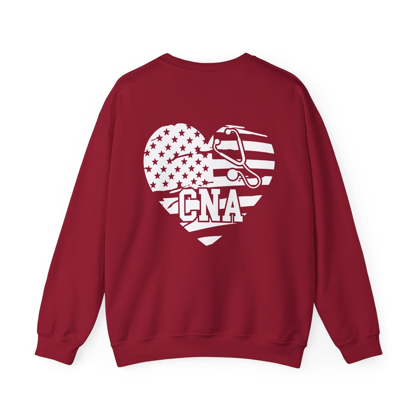 CNA Heart Flag Sweatshirt