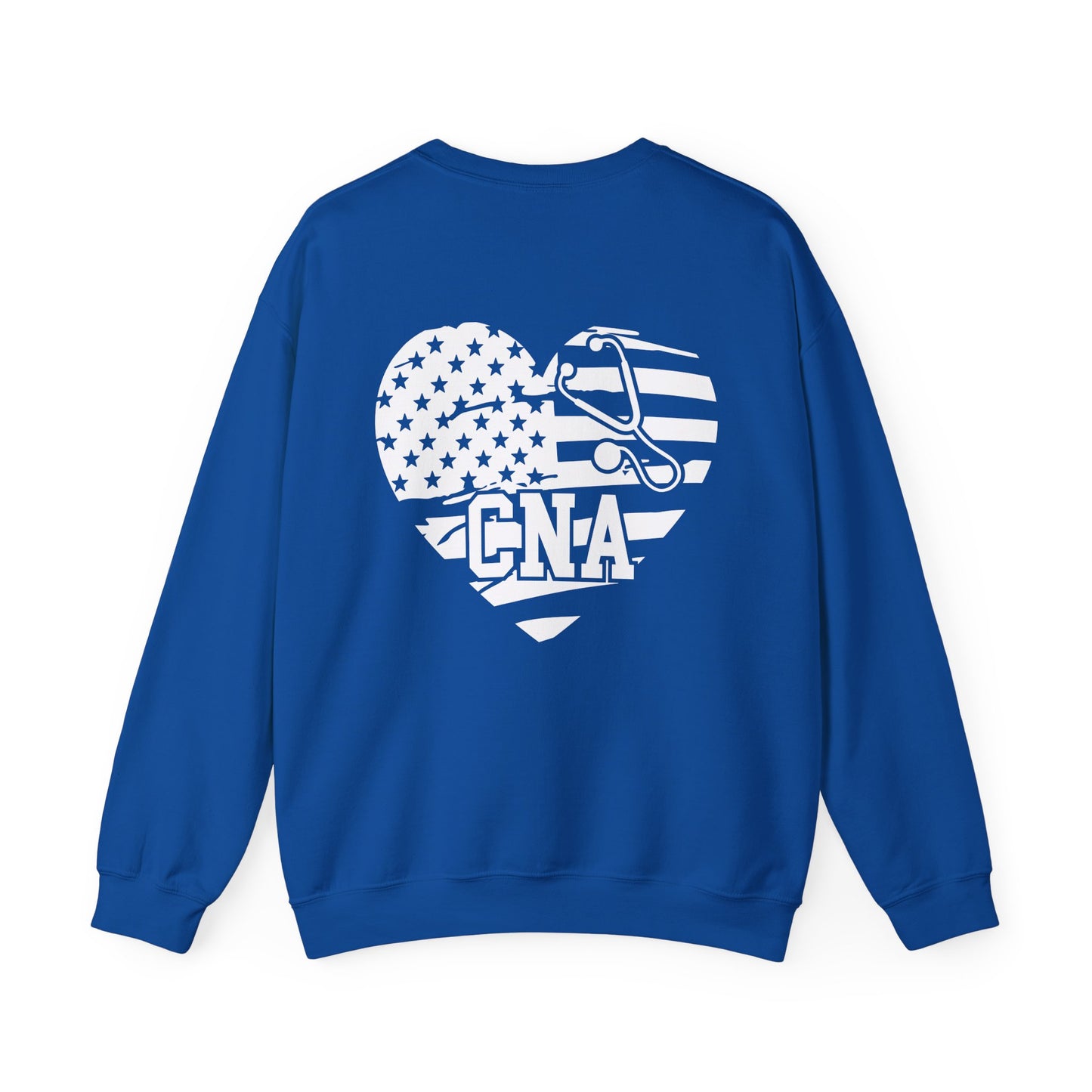 CNA Heart Flag Sweatshirt