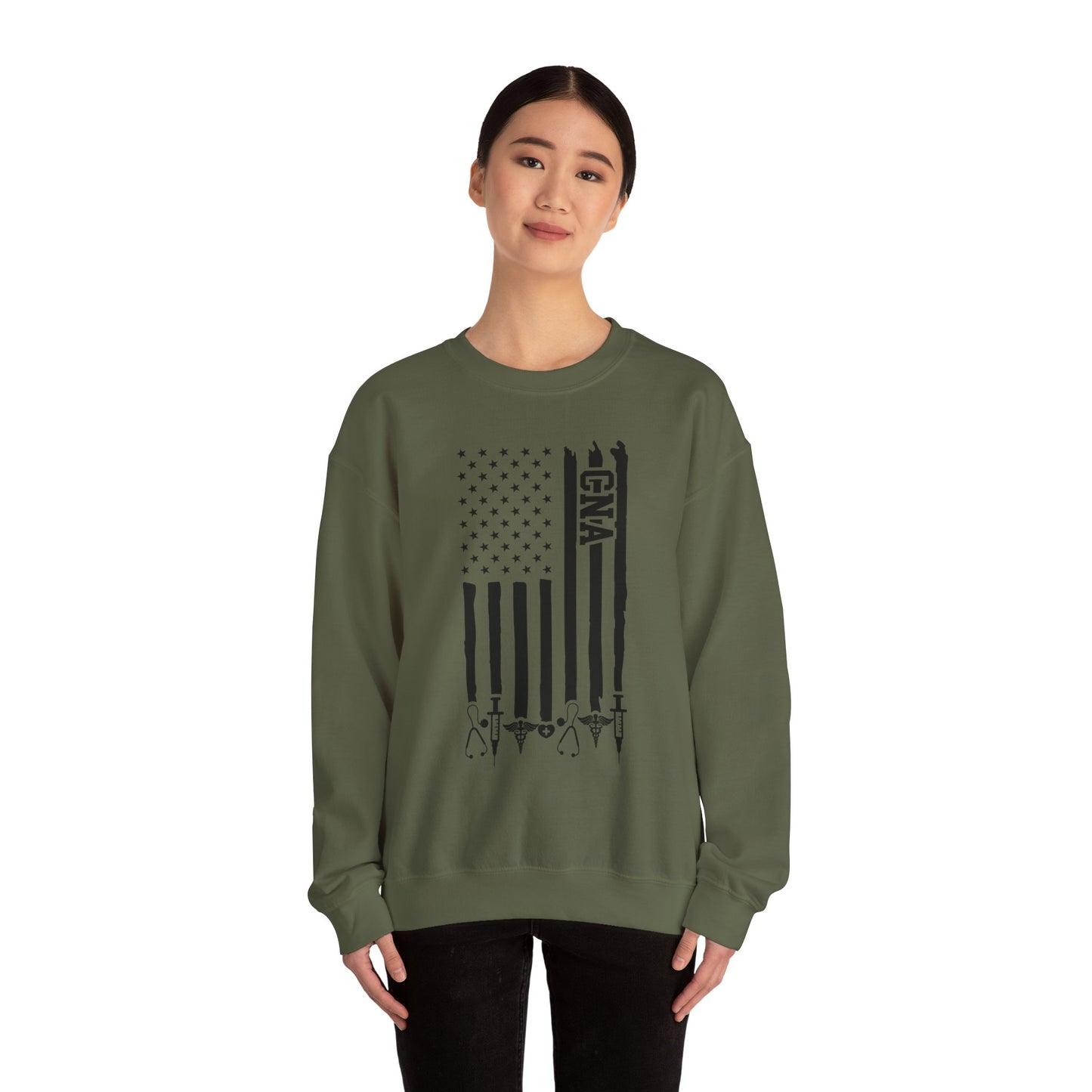 CNA Patriotic Sword Crewneck Sweatshirt