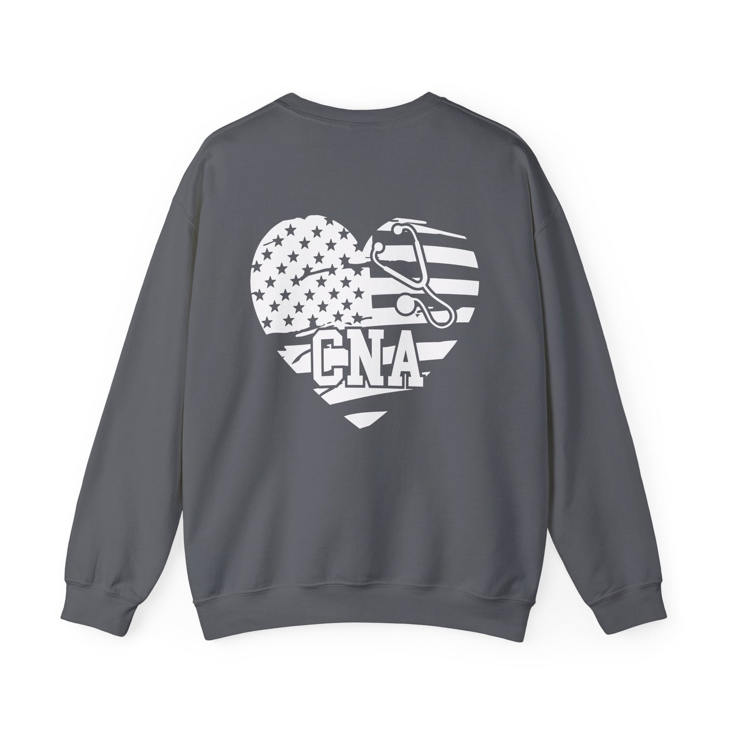 CNA Heart Flag Sweatshirt