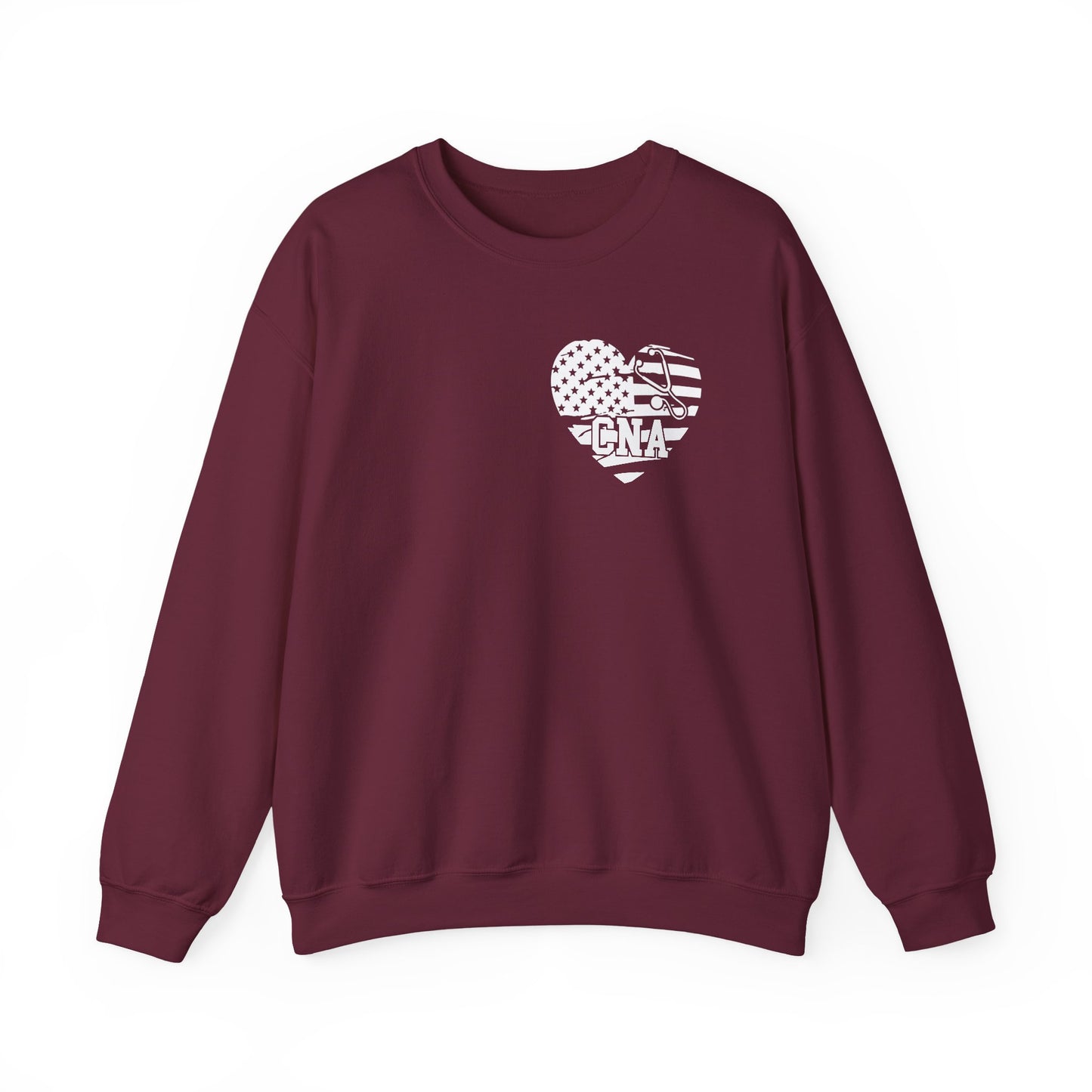 CNA Heart Flag Sweatshirt