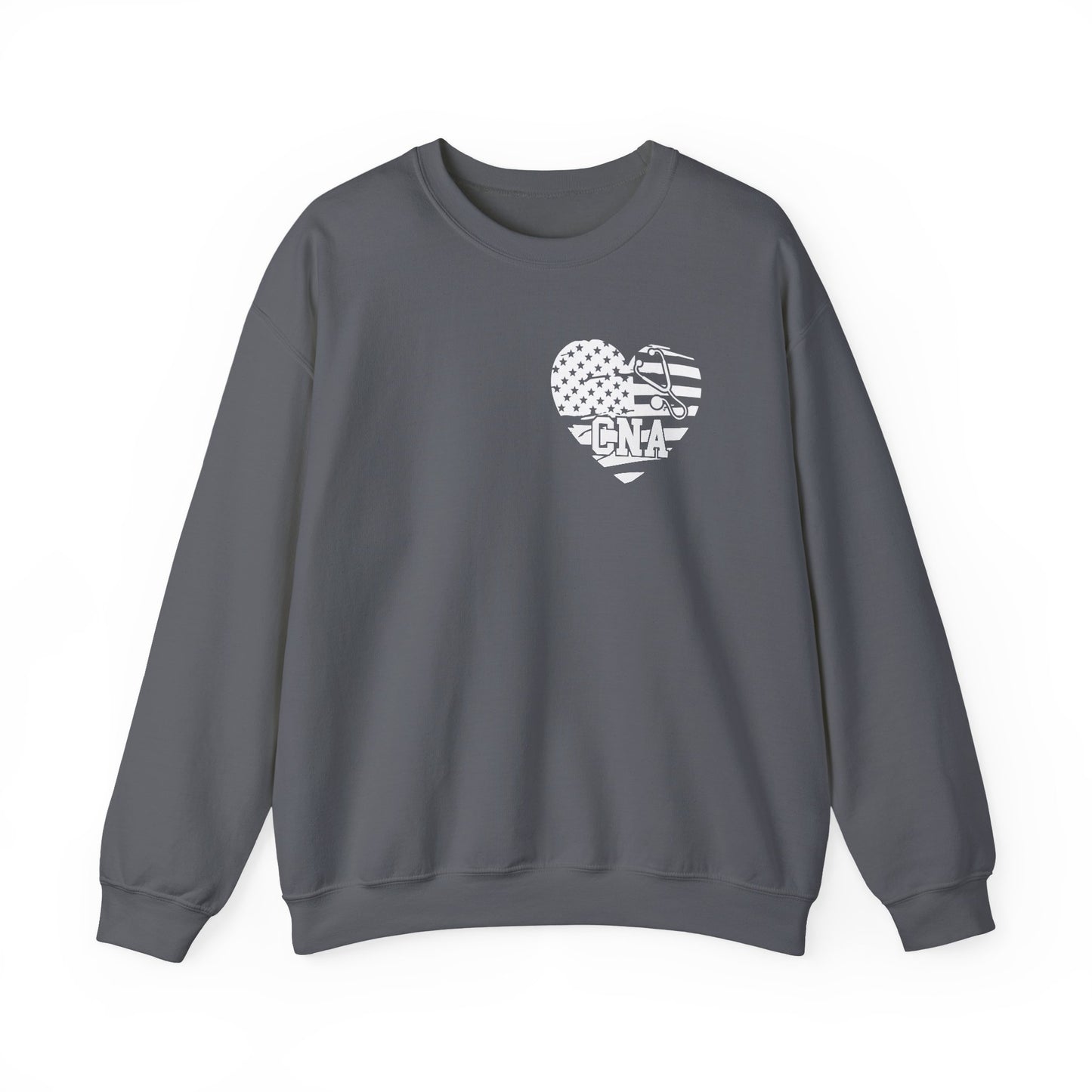 CNA Heart Flag Sweatshirt