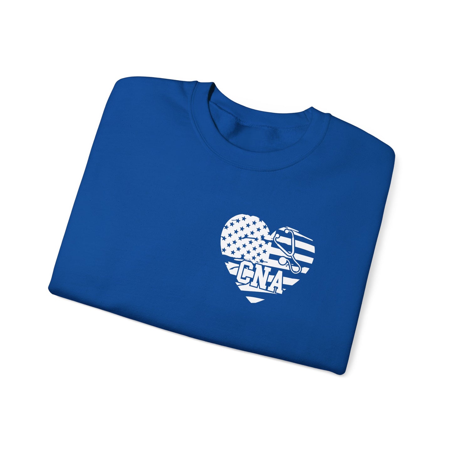 CNA Heart Flag Sweatshirt