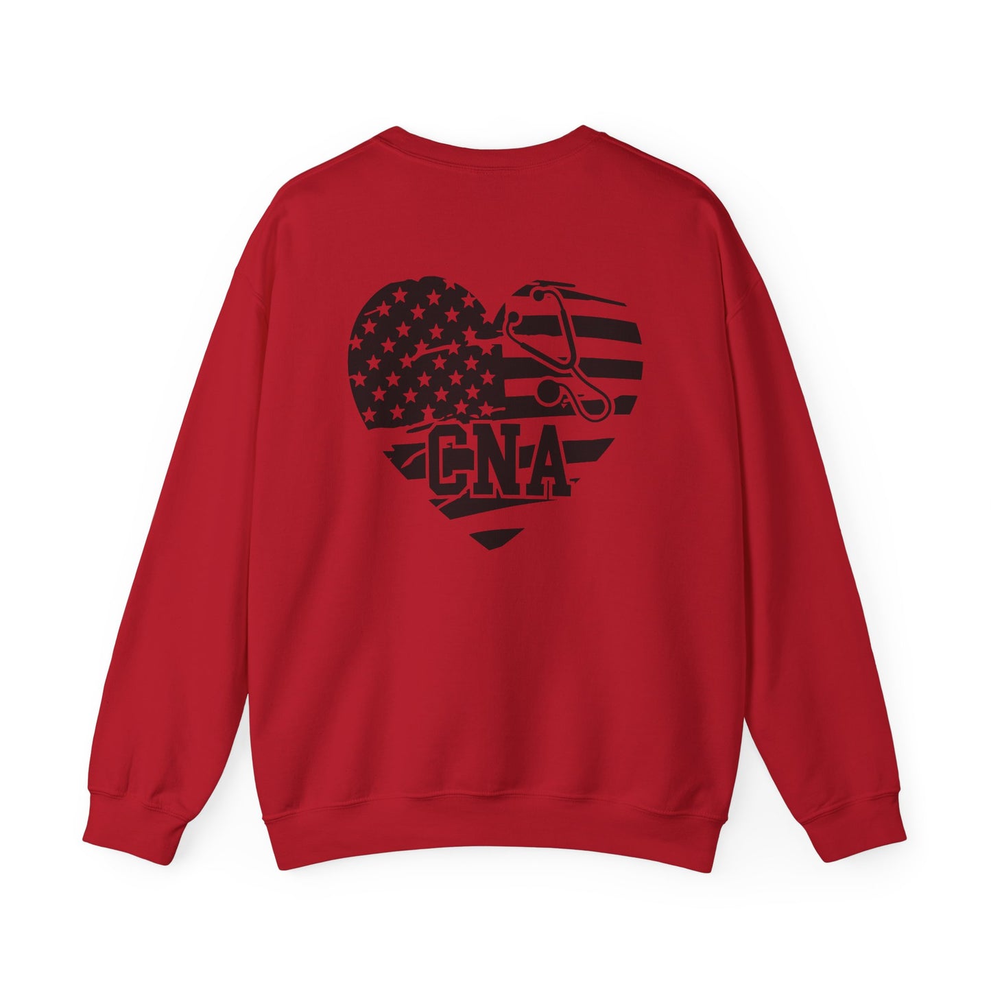 CNA Heart Unisex Sweatshirt - Certified Nursing Assistant Gift Idea