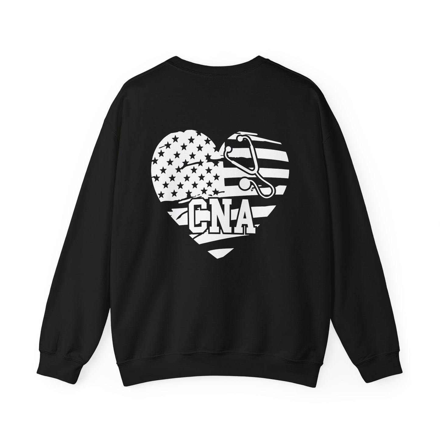 CNA Heart Flag Sweatshirt