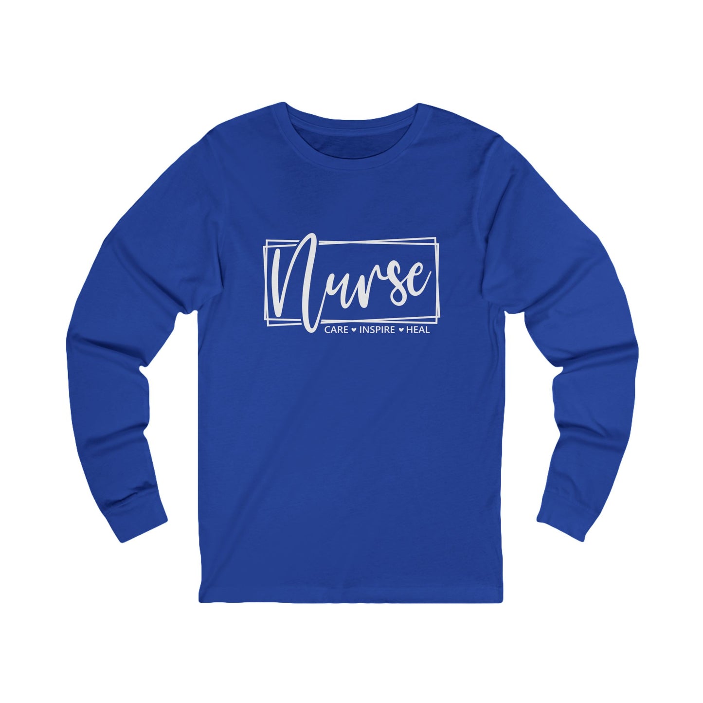 Nurse Unisex Jersey Long Sleeve Tee Shirt