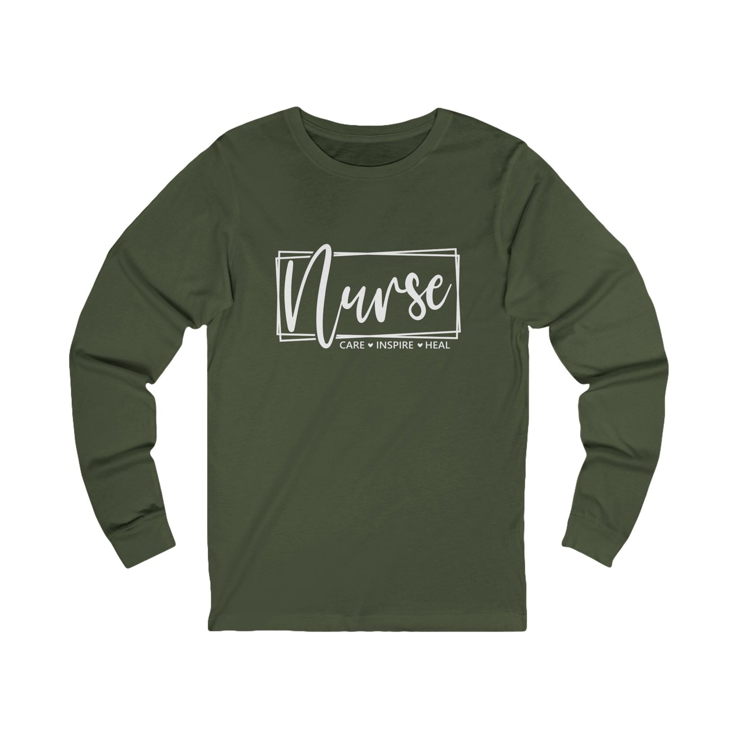 Nurse Unisex Jersey Long Sleeve Tee Shirt