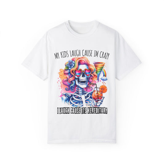 Hereditary Humor Unisex Garment-Dyed T-Shirt - Fun Family Vibe