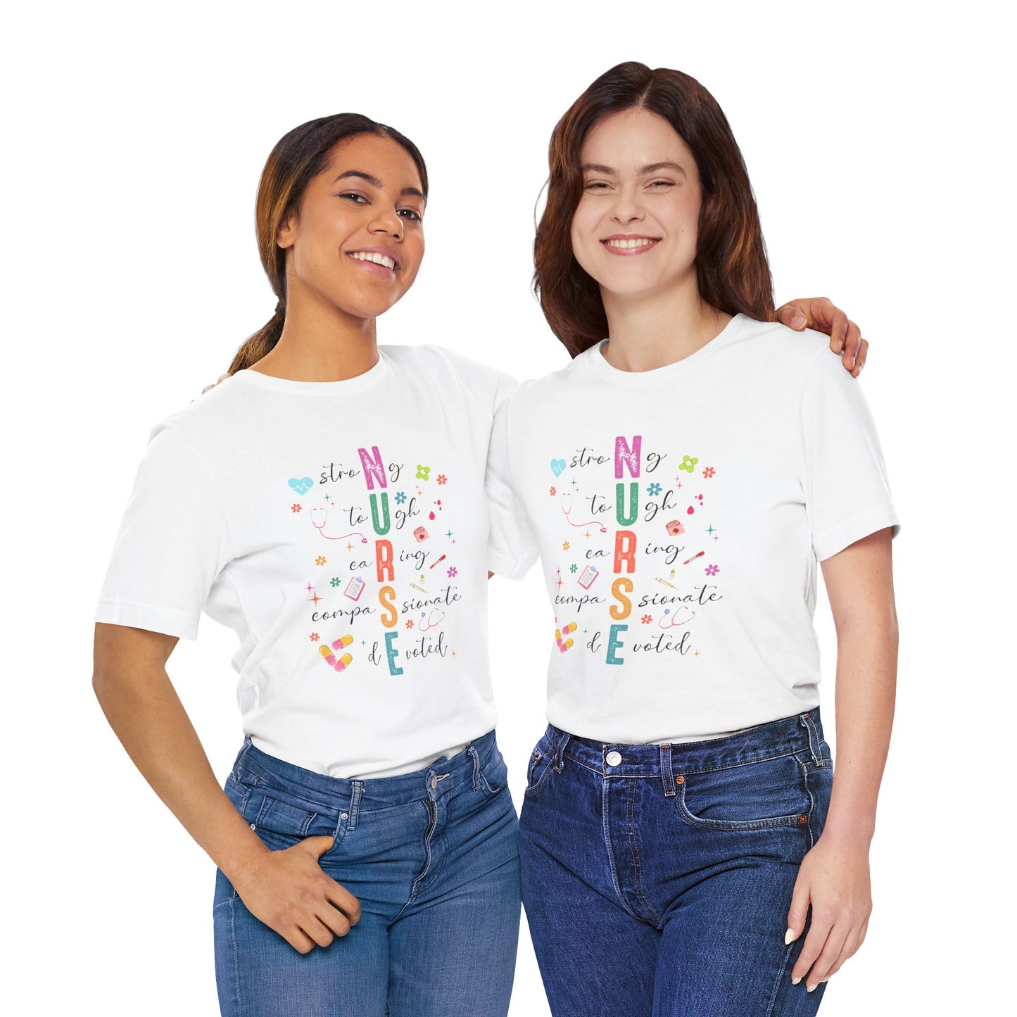 Inspirational Nurse Short Sleeve Tee - Gift for Healthcare Heroes