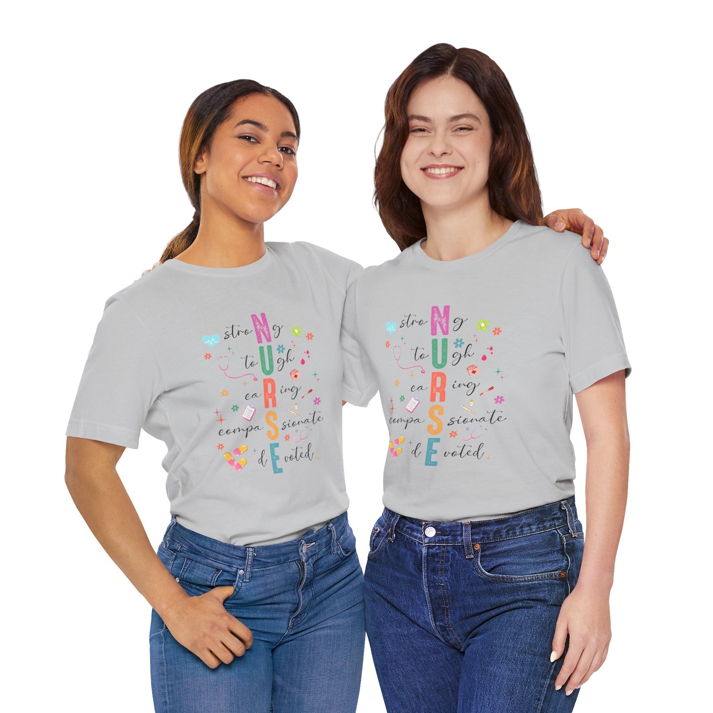 Inspirational Nurse Short Sleeve Tee - Gift for Healthcare Heroes
