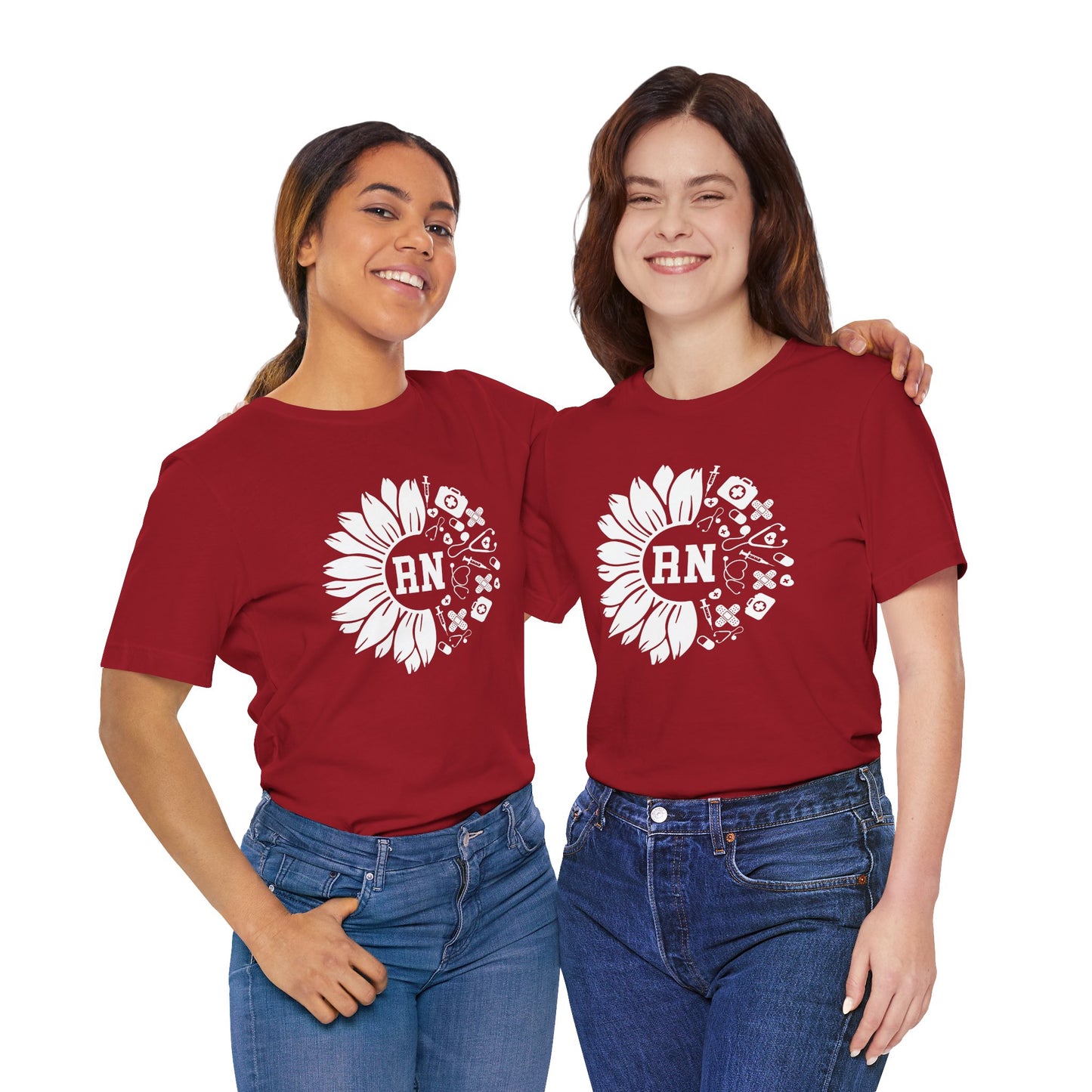 Floral Nurse Tee