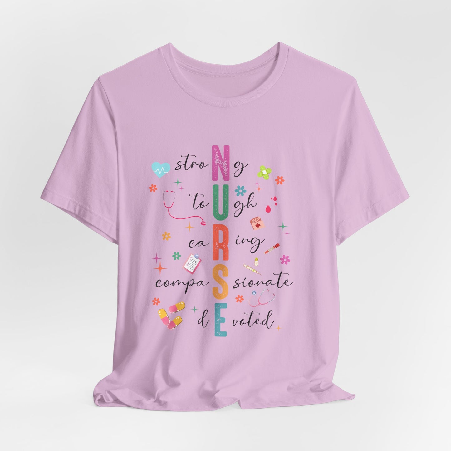 Inspirational Nurse Short Sleeve Tee - Gift for Healthcare Heroes