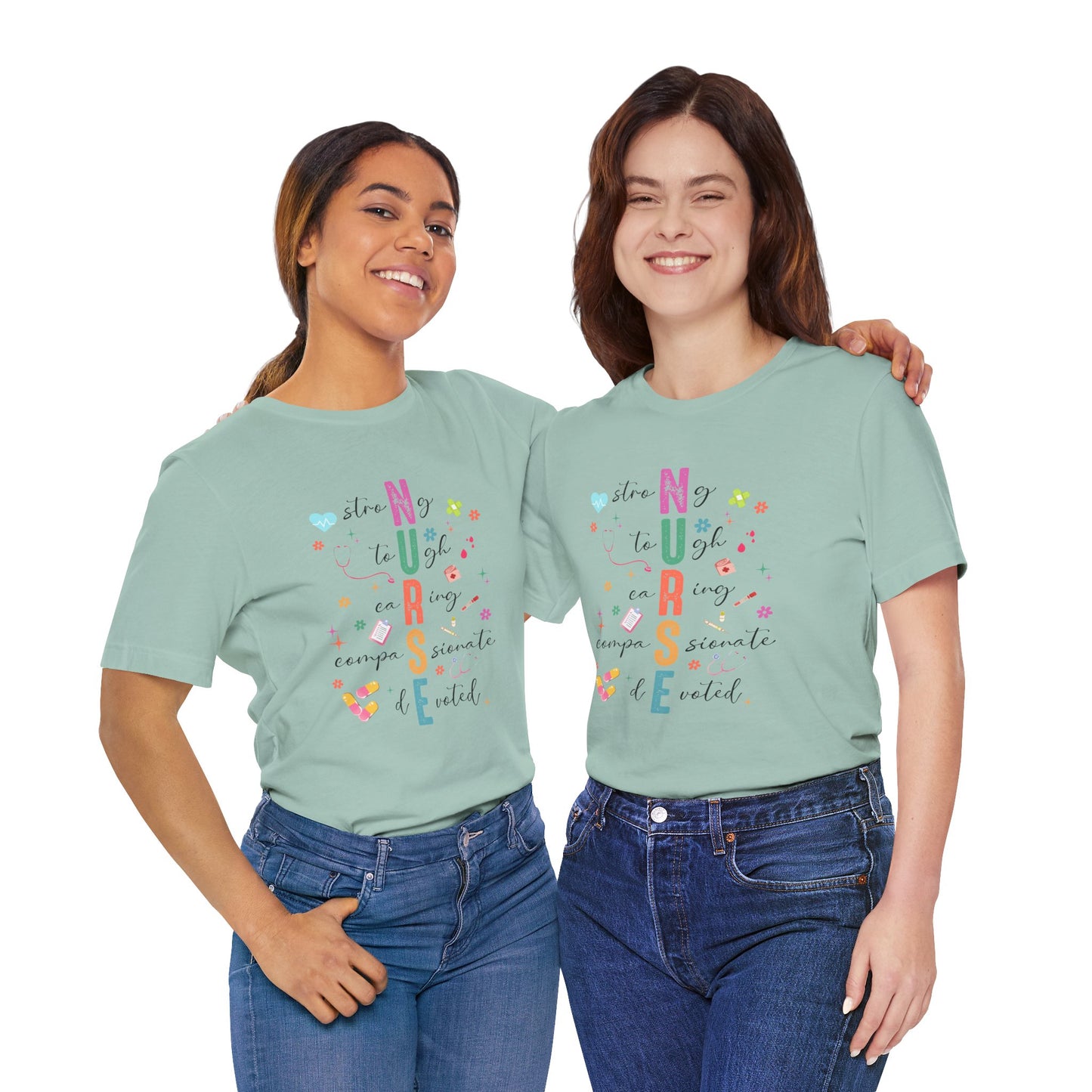 Inspirational Nurse Short Sleeve Tee - Gift for Healthcare Heroes