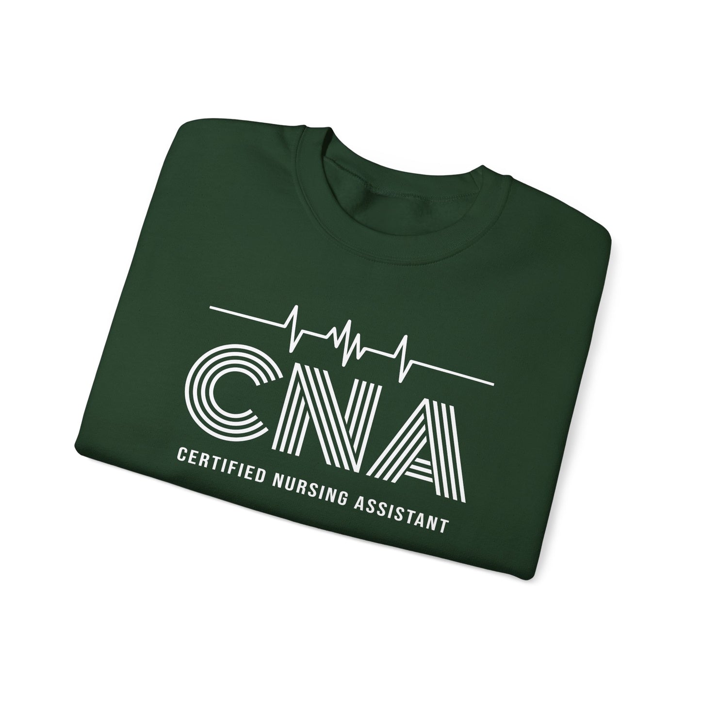 CNA Crewneck Sweatshirt, Nursing Assistant Gift, Medical Apparel