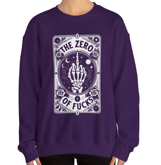 The Zero Of Fucks Crewneck Sweatshirt