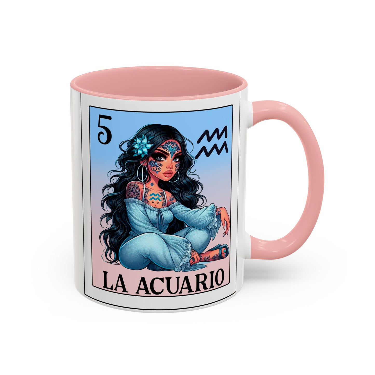 La Acuario Spanish Horoscope Coffee Mug