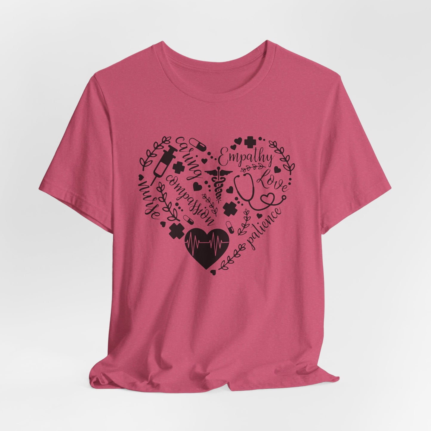 Empathy Heart Tee - Unisex Jersey Short Sleeve