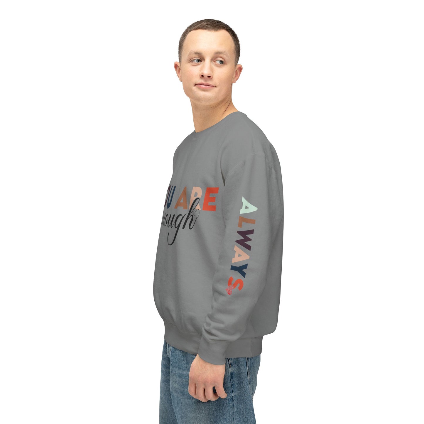 You Are Enough Lightweight Sweatshirt