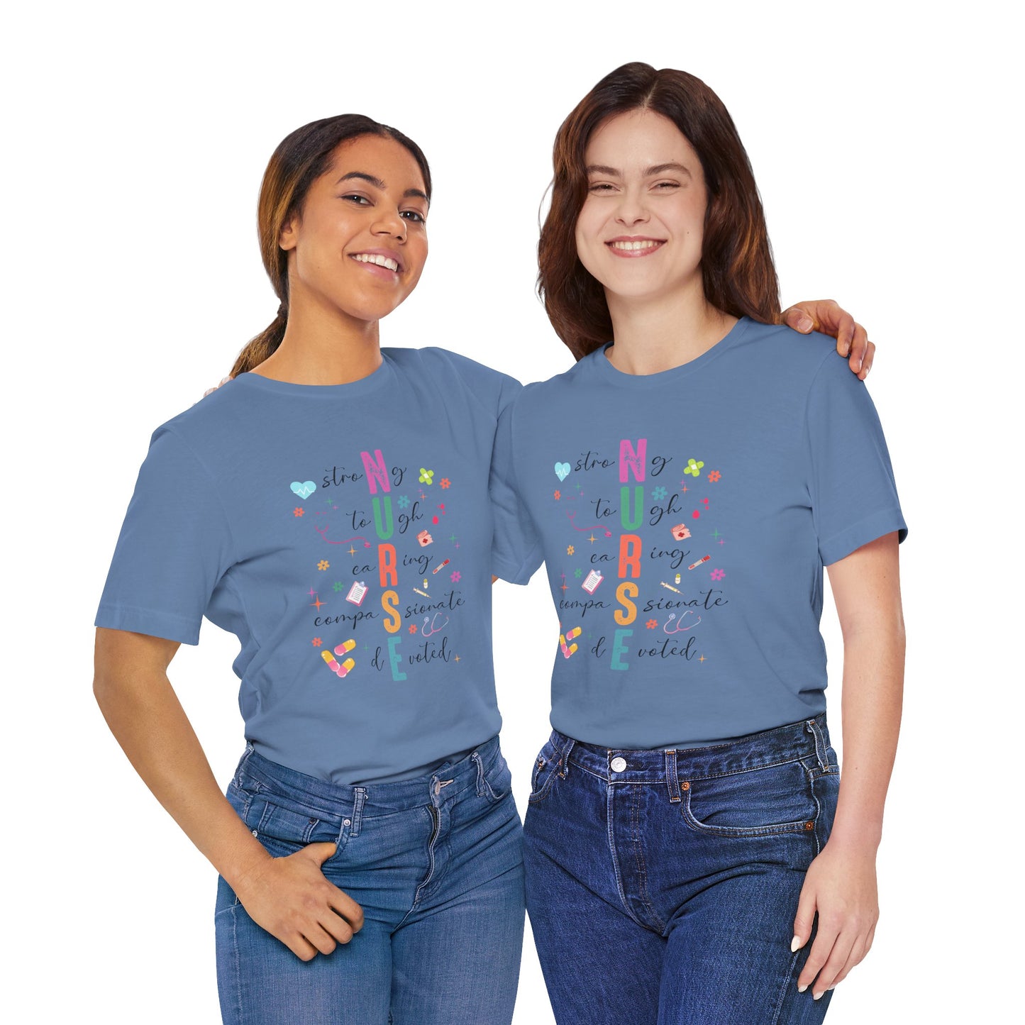 Inspirational Nurse Short Sleeve Tee - Gift for Healthcare Heroes
