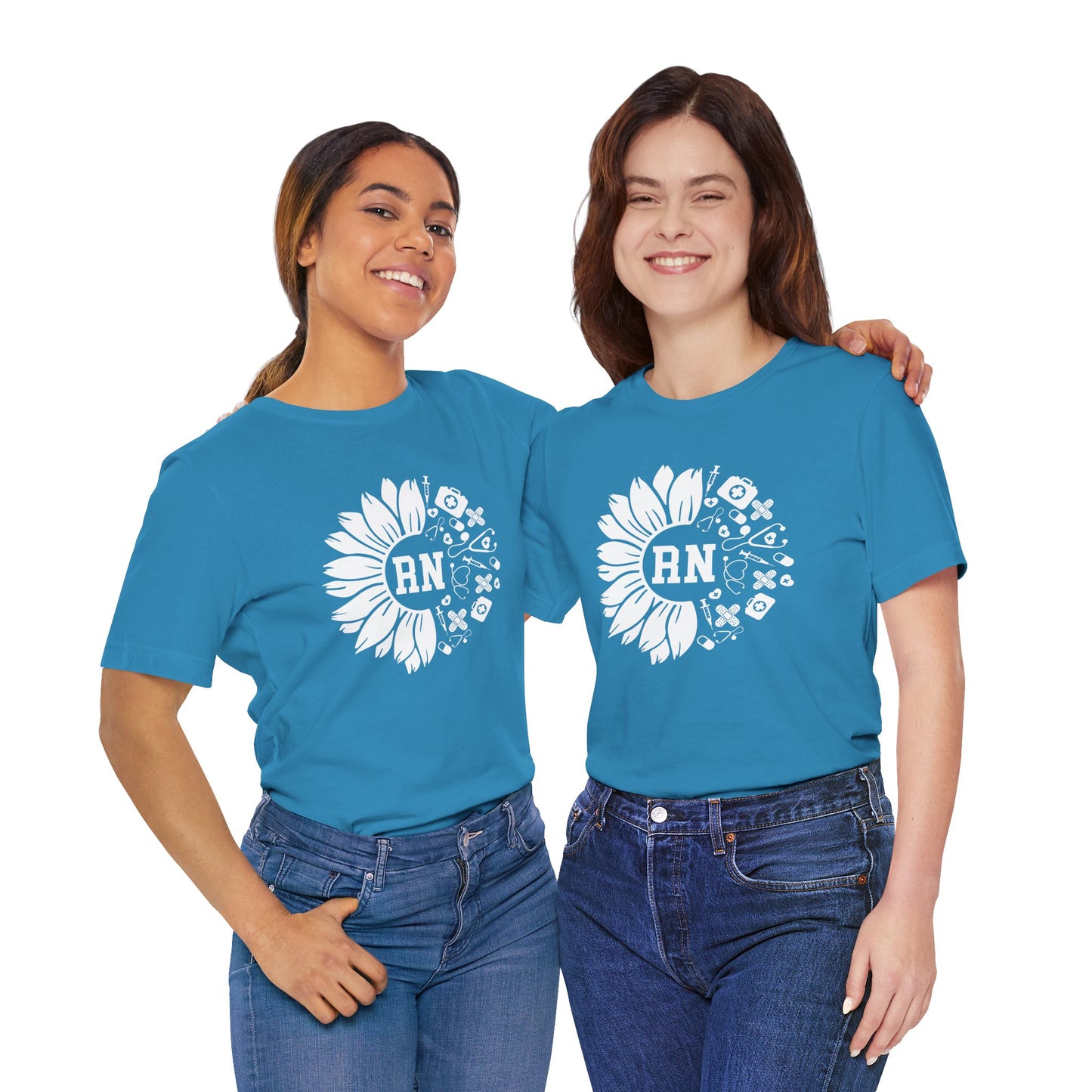 Floral Nurse Tee